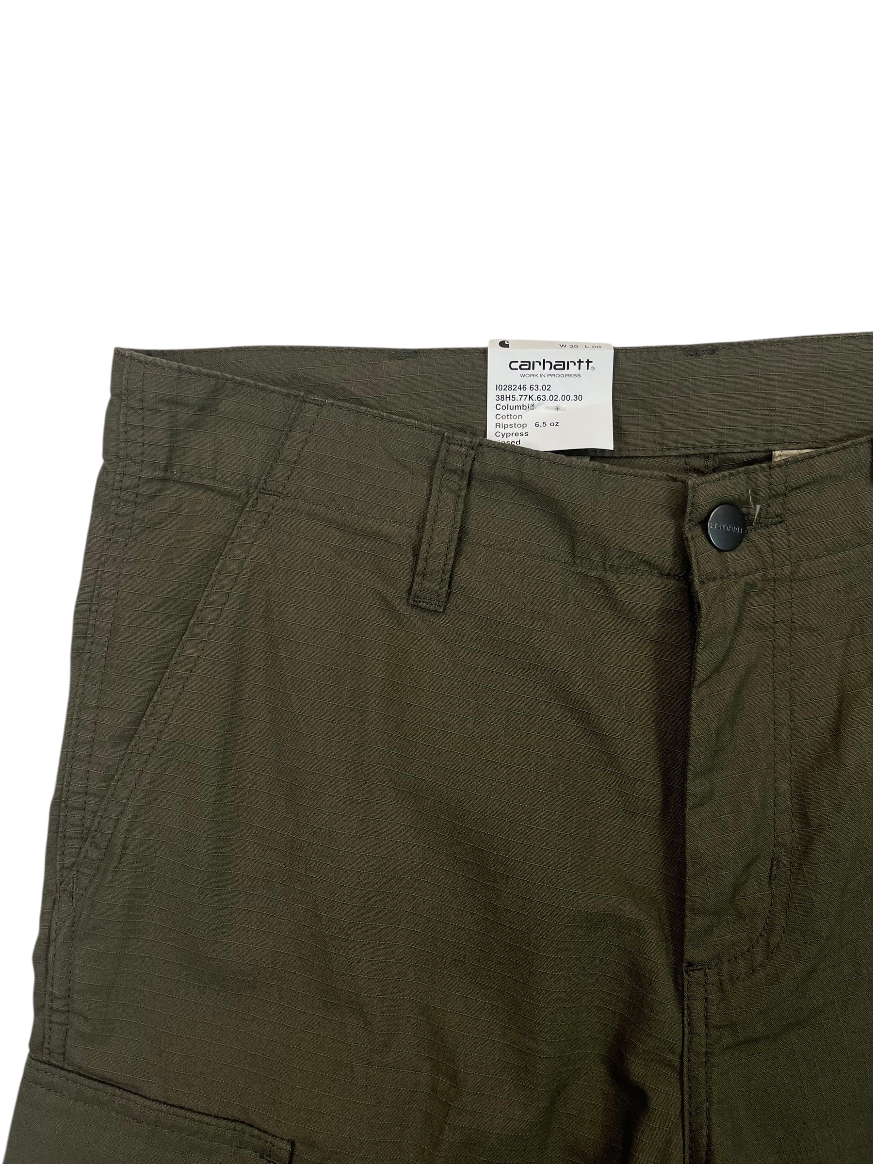 Short cargo Carhartt verde oliva - Tg. US 30