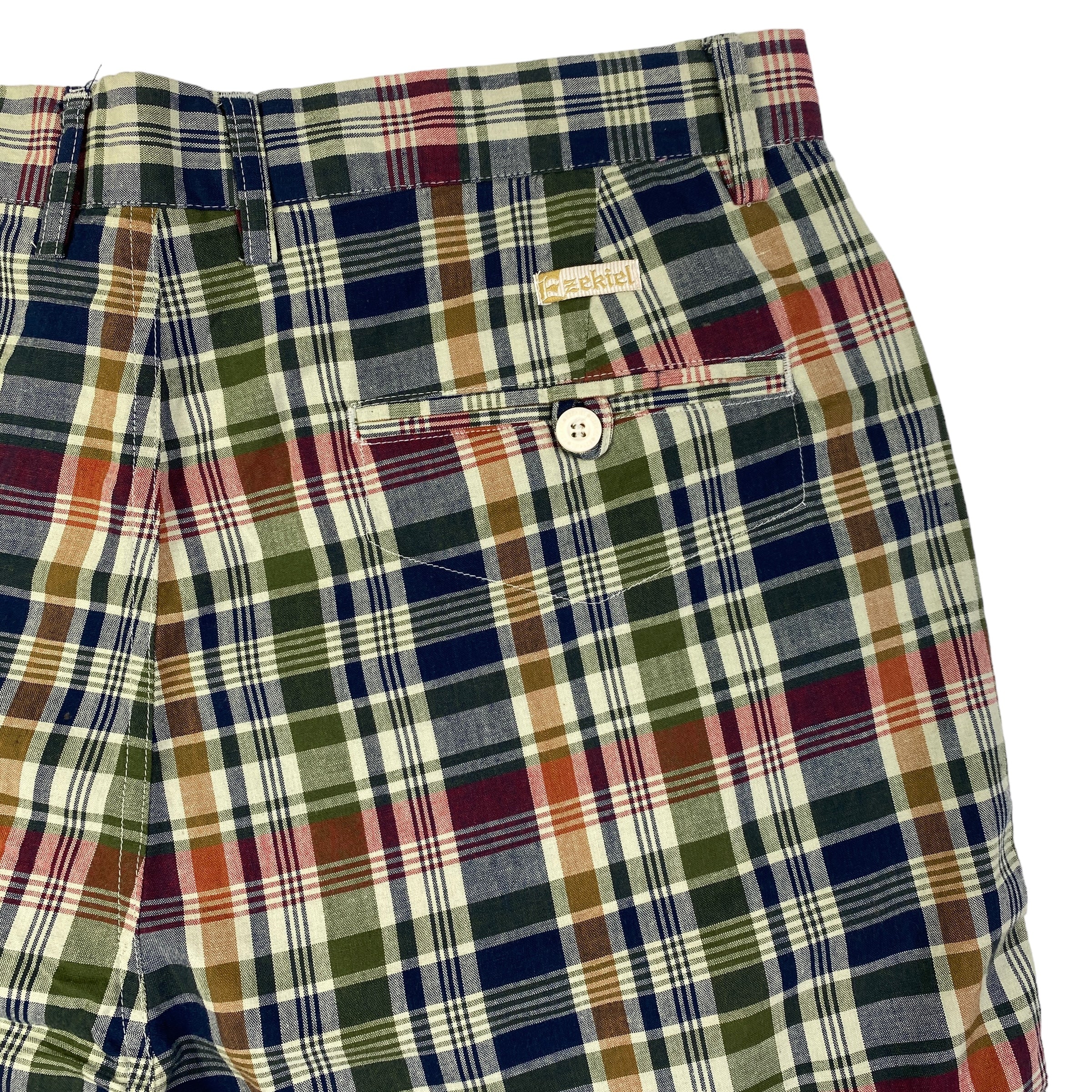 Ezekiel short quadri multicolor — pezzo unico d'archivio — IlBotteghino