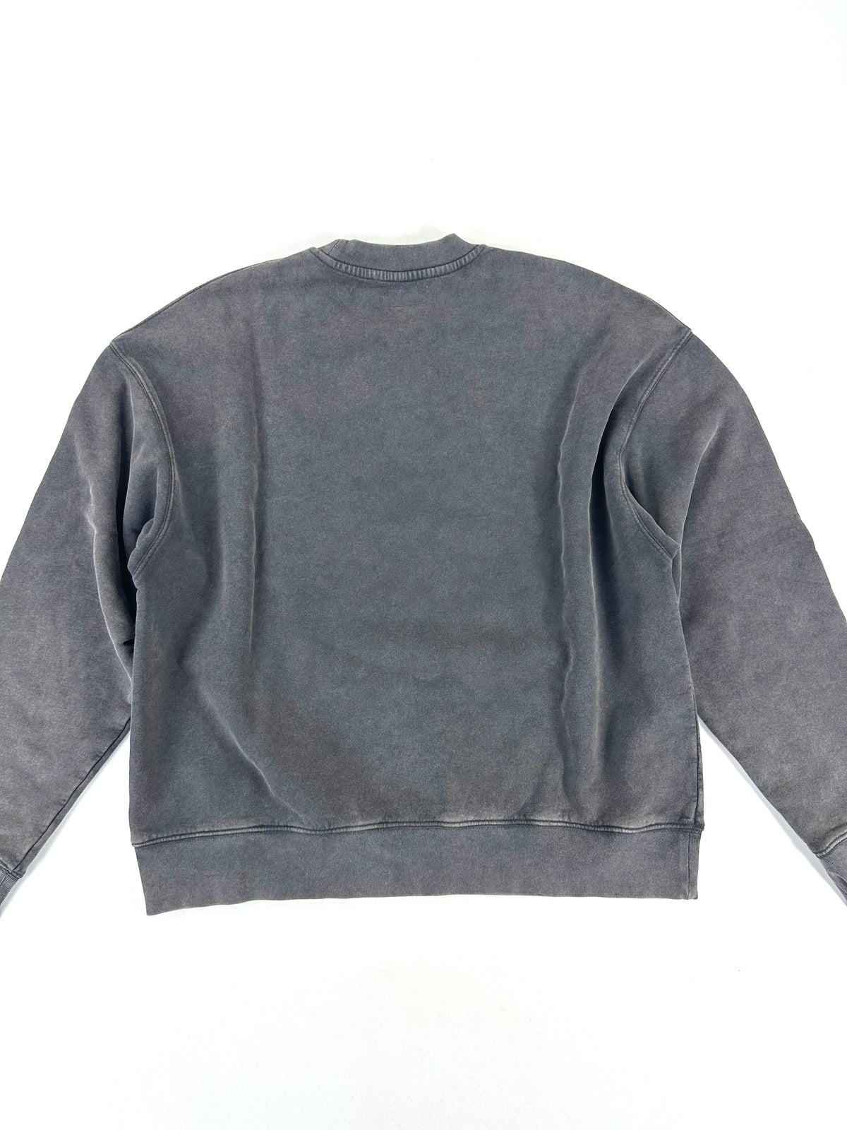 Felpa Amish Caos girocollo nera pigment stone
