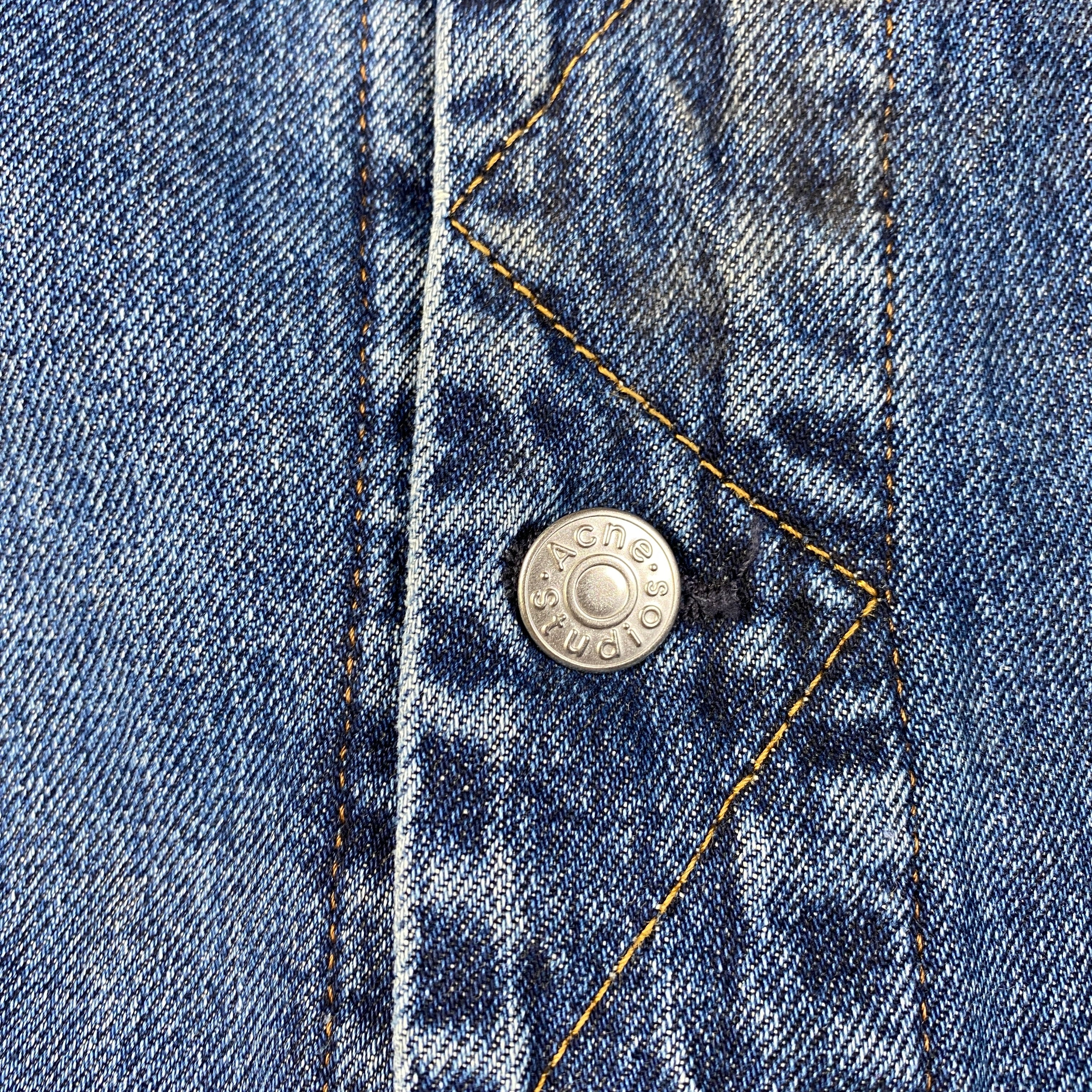 Acne Studios giacca Tent mid blue — pezzo unico d'archivio — IlBotteghino