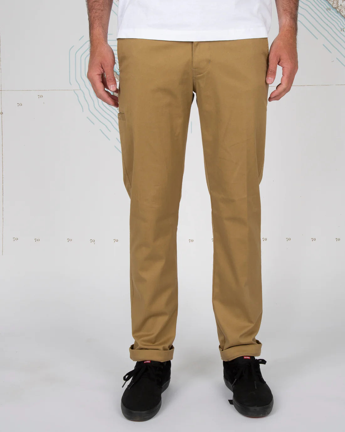 Salty Crew pantalone Deckhand brown — archivio moda — IlBotteghino