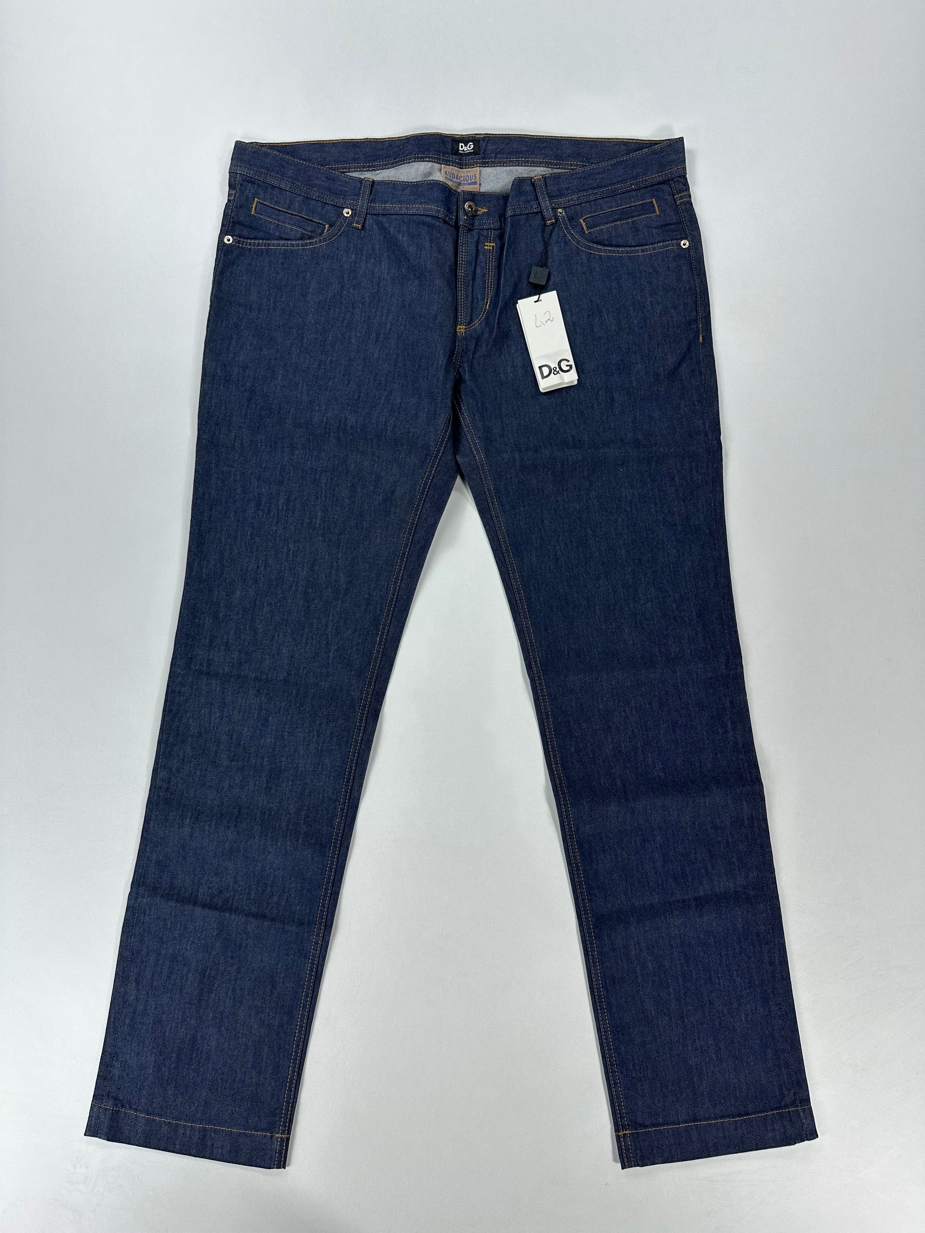 Jeans D&G Audacious blu scuro, taglia 42US