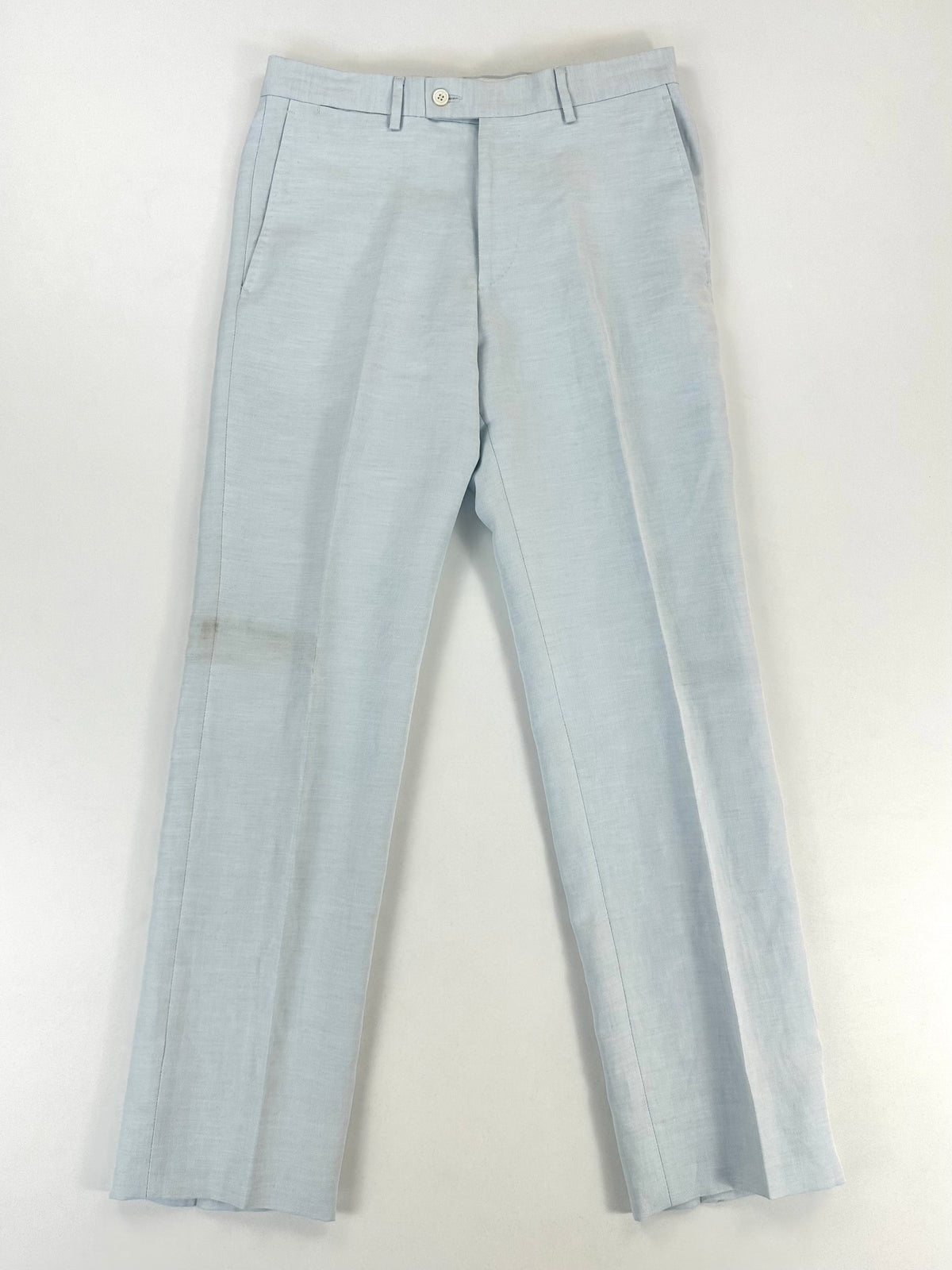 Completo Versace Collection azzurro cotone e lino - Tg. 50