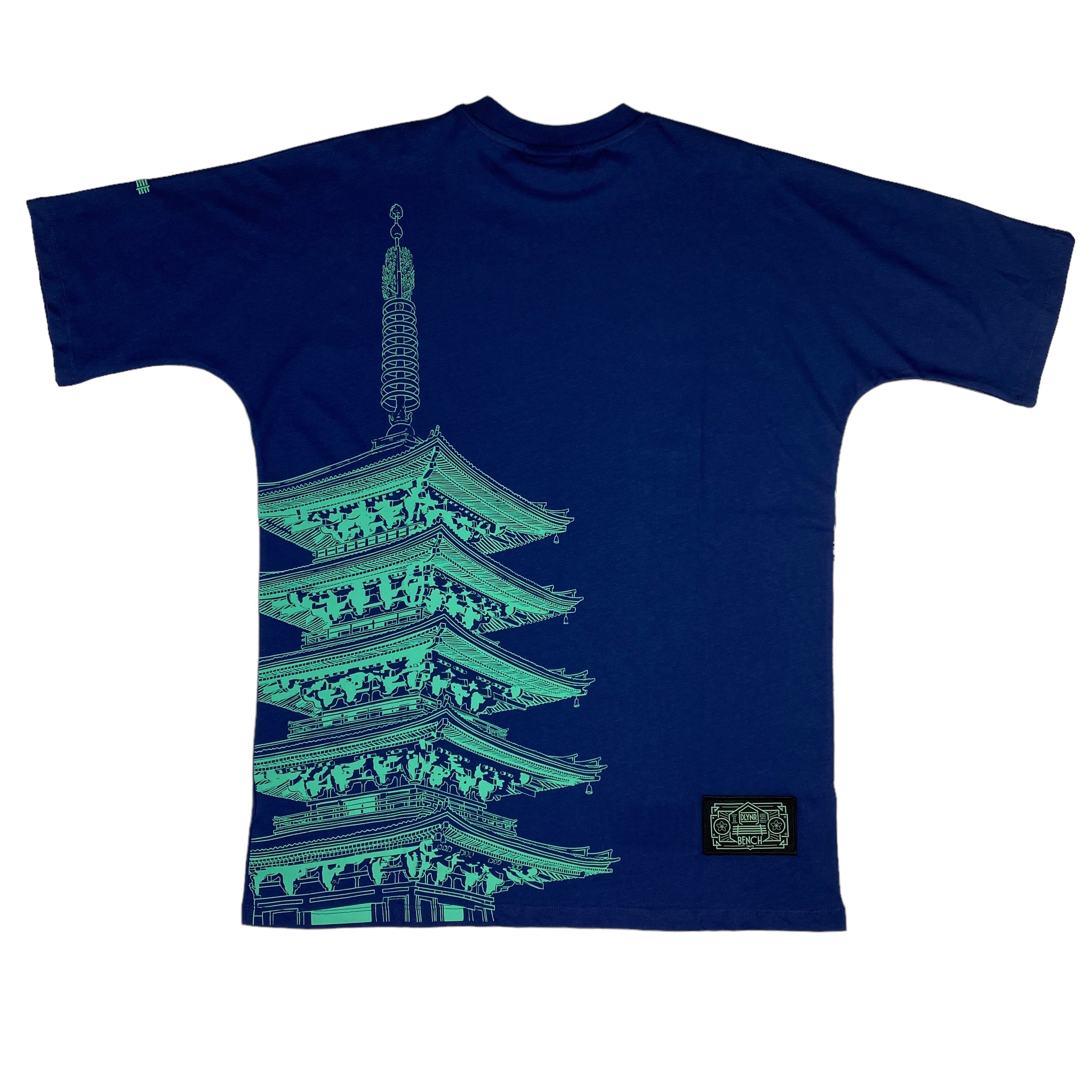 Dolly Noire t-shirt palazzo orientale — streetwear d'archivio — IlBotteghino