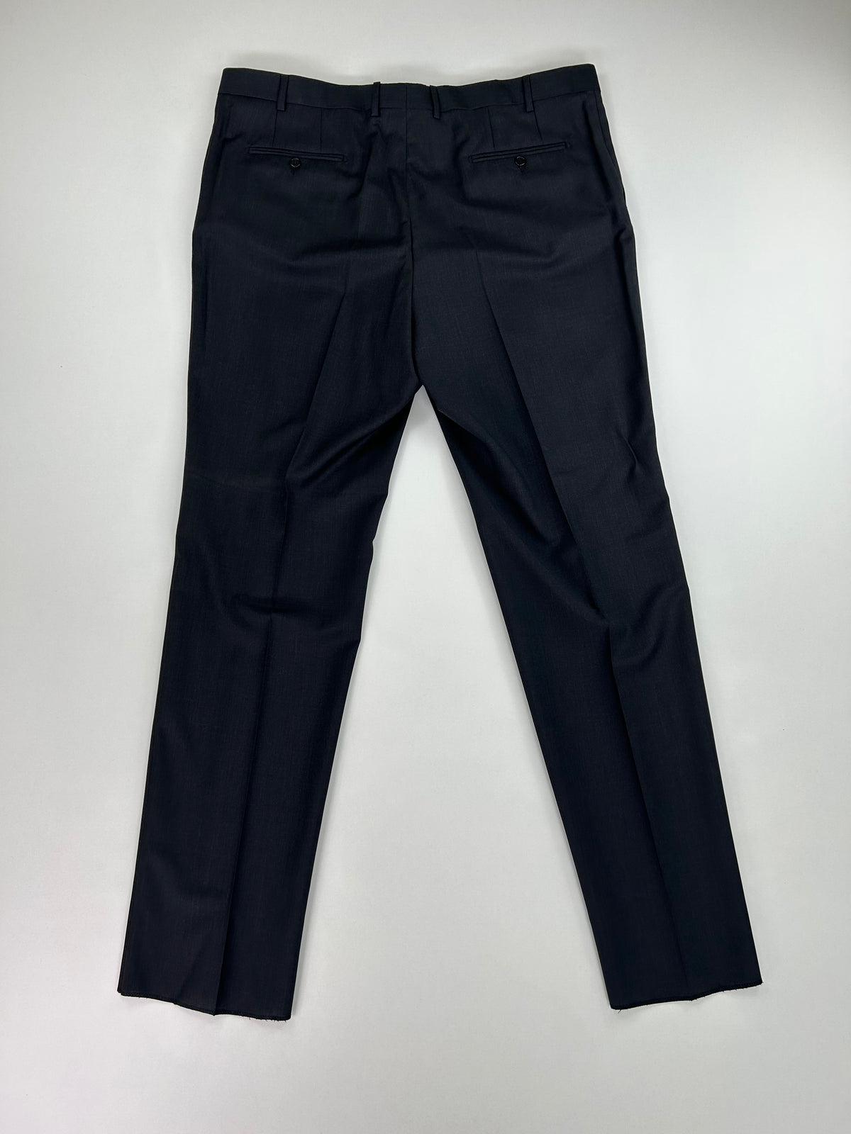 Mabro pantalone antracite — lana Tasmania — IlBotteghino