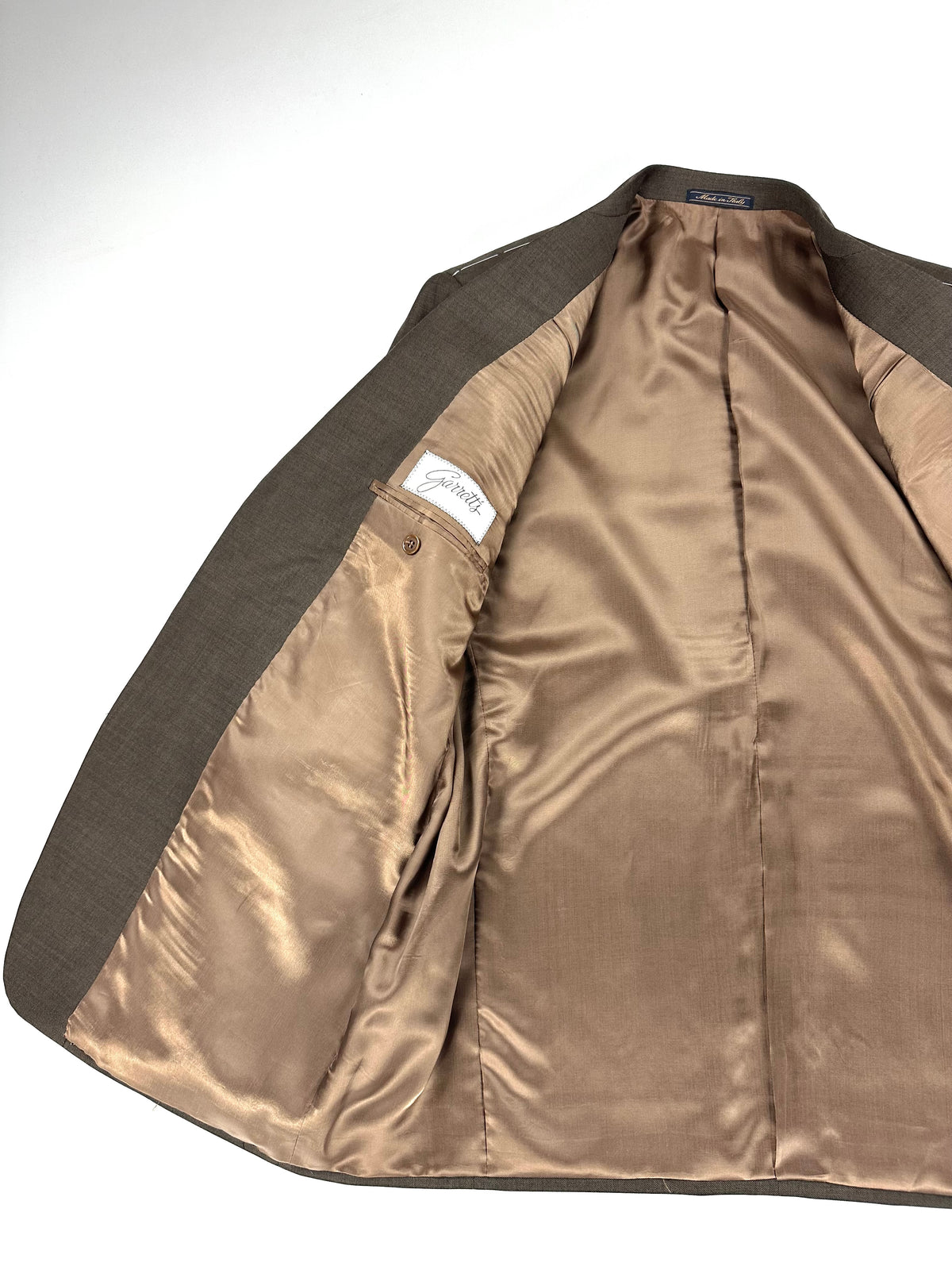 Giacca Garrett's marrone vista posteriore intera