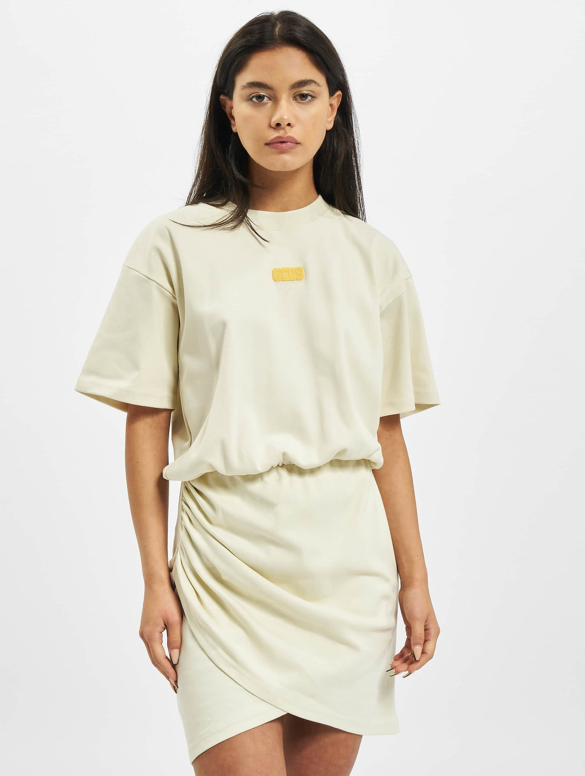 Vestito GCDS Hentai panna da donna, taglia S