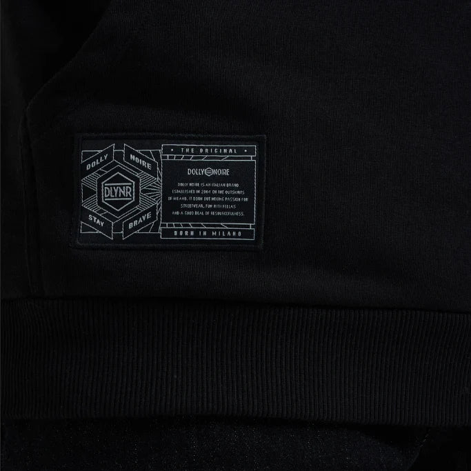 Dolly Noire felpa Hexagon — capo con cappuccio d'archivio — IlBotteghino