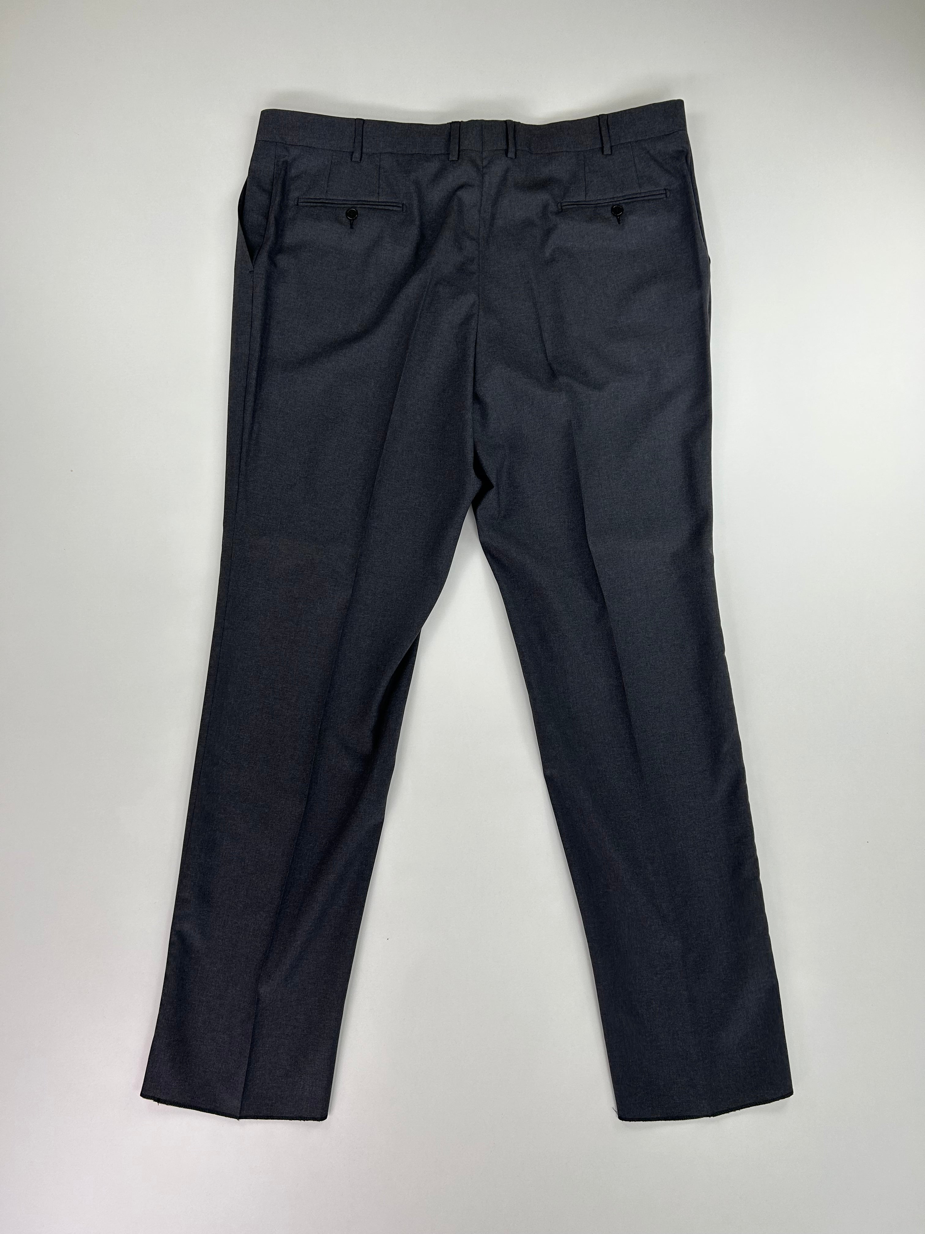 Berry pantalone sartoriale grigio, vista posteriore