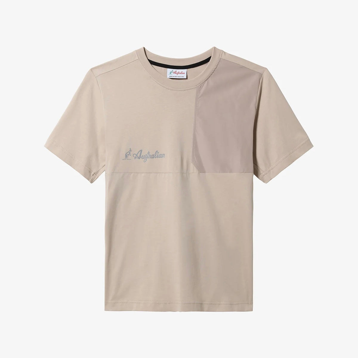 T-shirt Australian sabbia con inserti memory, taglie M e L — IlBotteghino