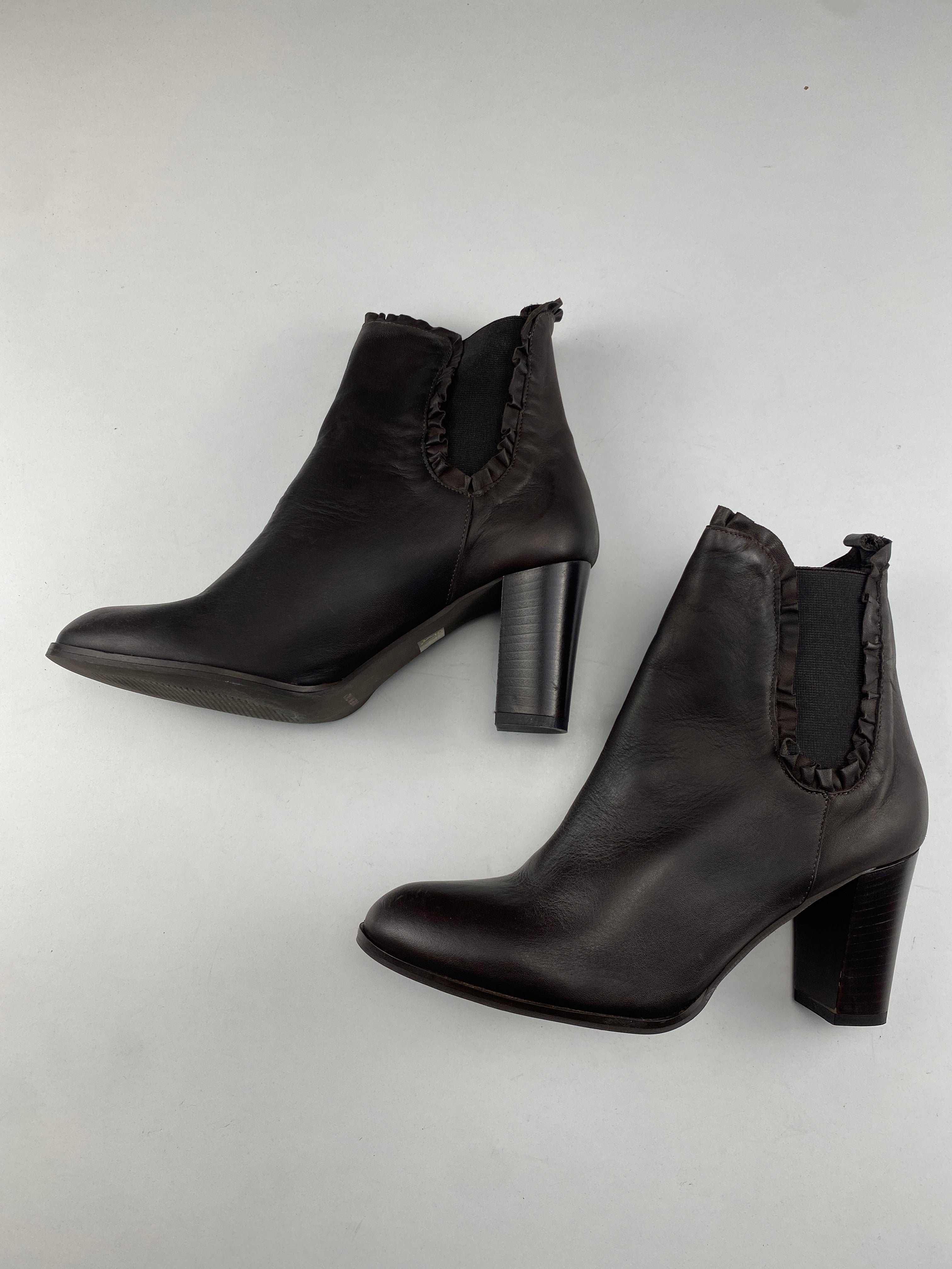 Scarpa Deky con tacco Plissé, taglie EU 37-40 — IlBotteghino