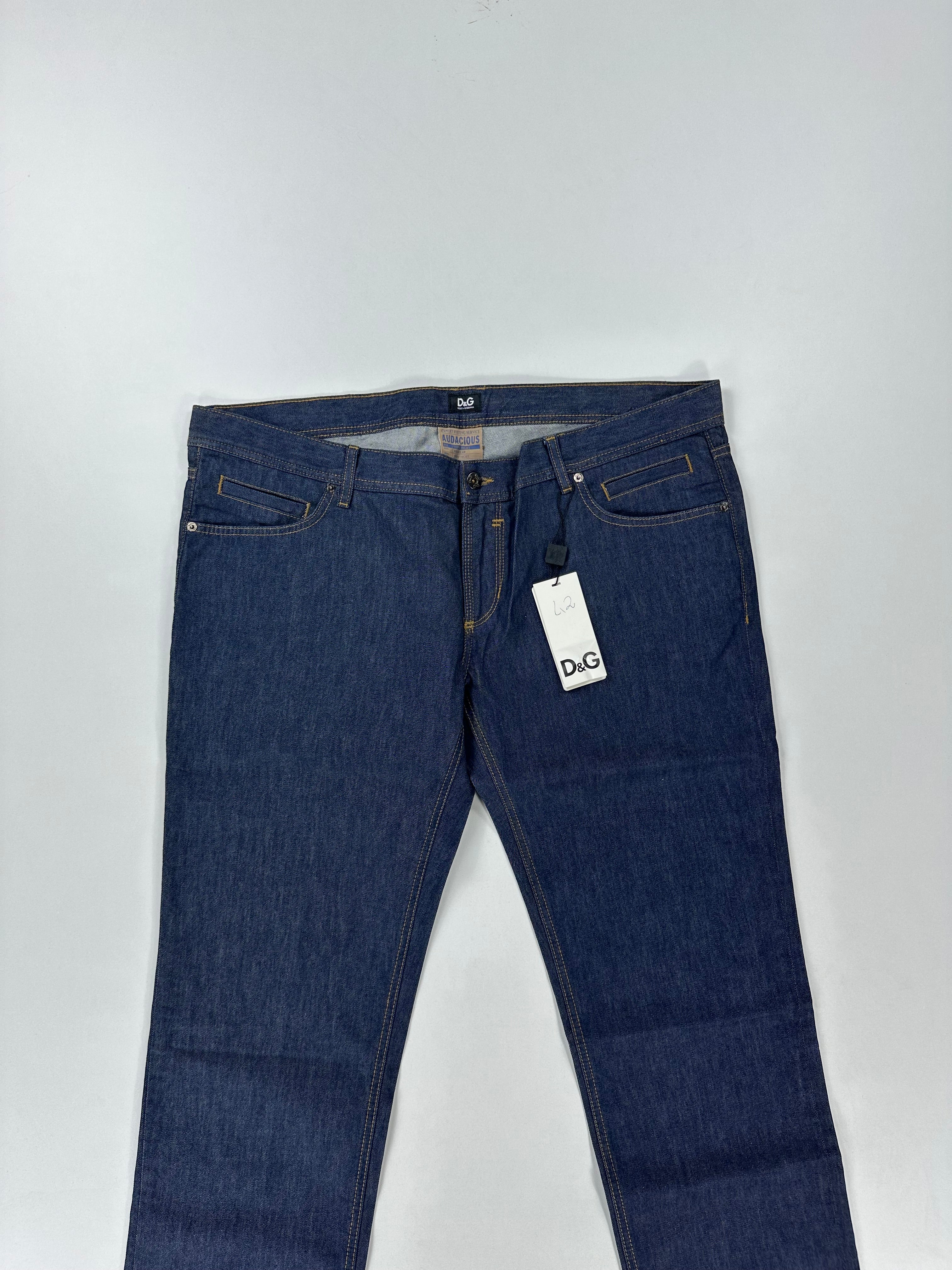 Jeans D&G Audacious blu scuro, vista frontale