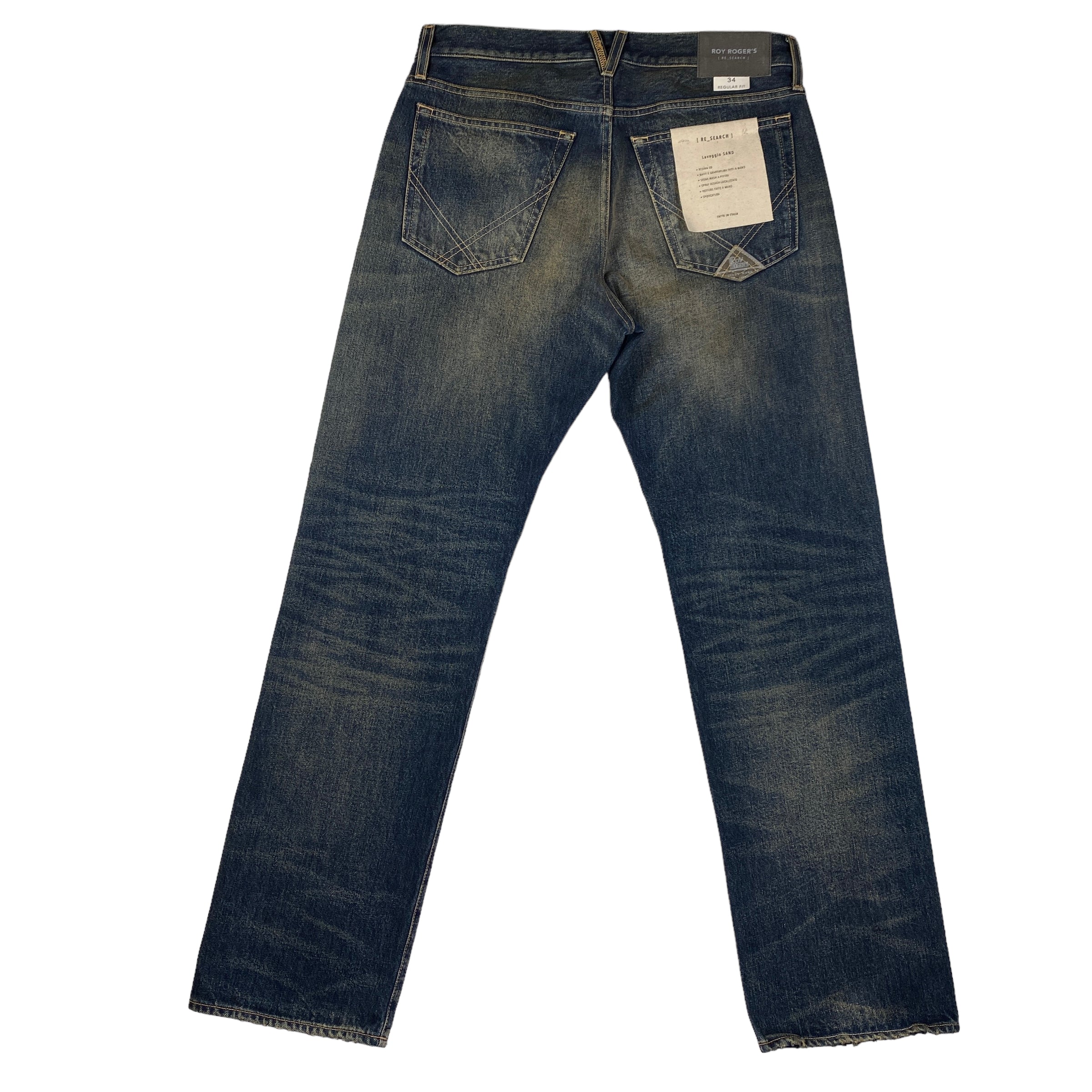 Roy Roger's jeans Cult Wide — denim d'archivio — IlBotteghino