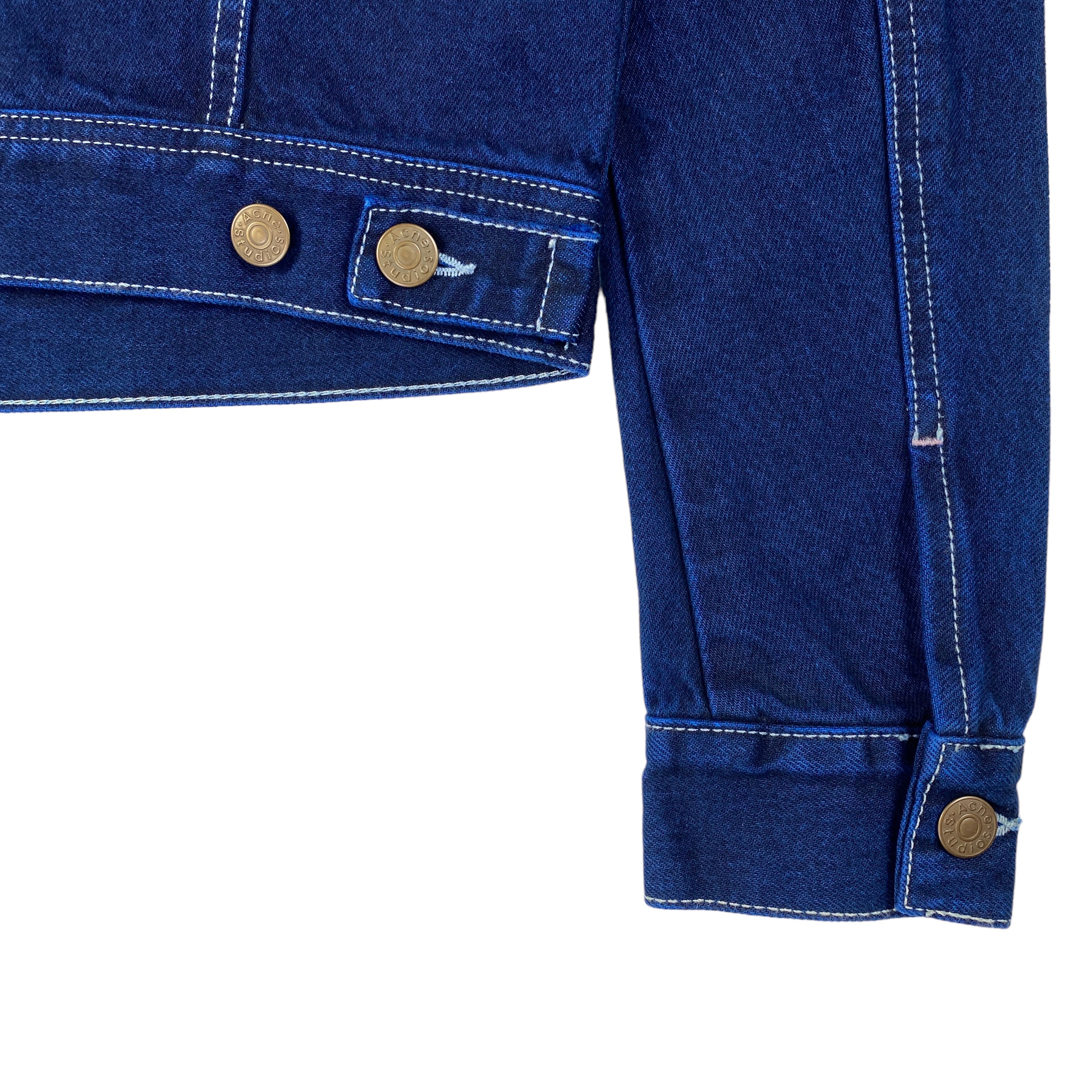 Acne Studios giacca denim blu — pezzo unico d'archivio — IlBotteghino