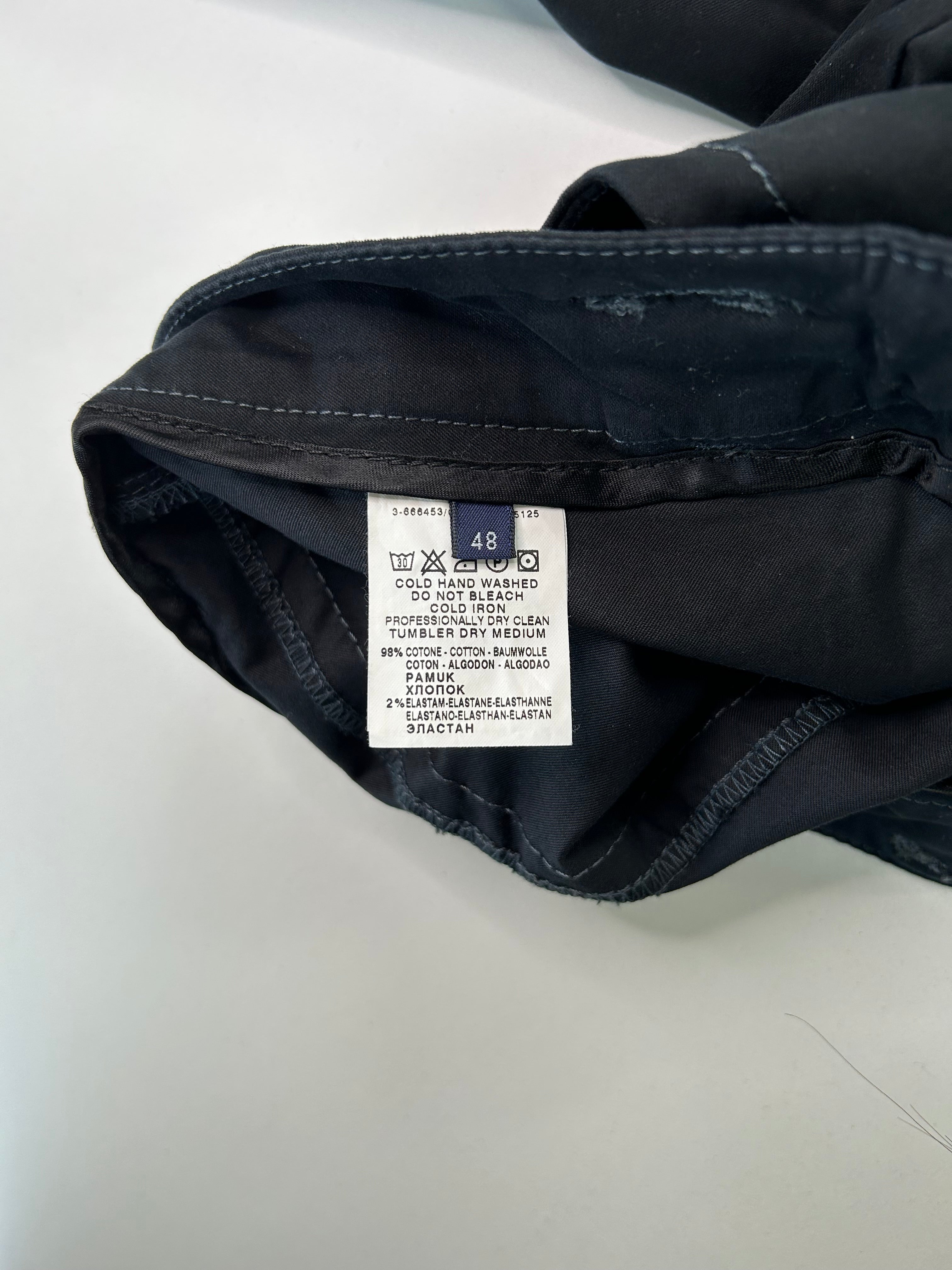 Trussardi pantalone blu — vista laterale — IlBotteghino