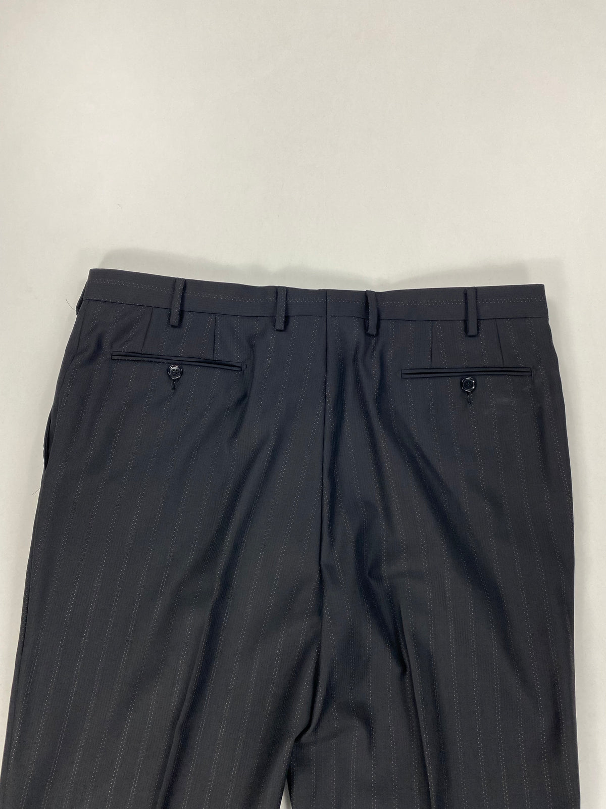 Tasche posteriori a filetto con bottone del pantalone Pal Zileri