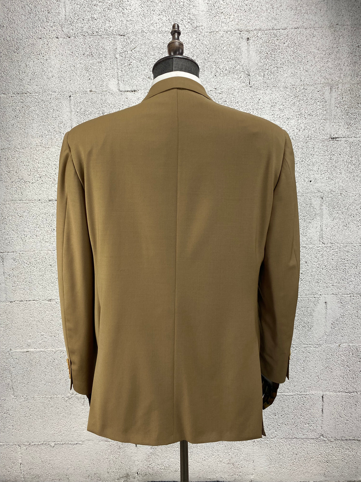 Giacca Garrett's cammello vista posteriore su manichino