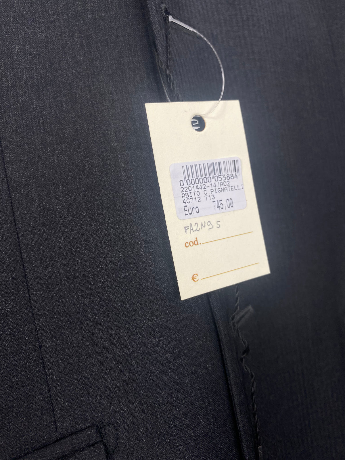Carlo Pignatelli completo blu — pantalone coordinato — IlBotteghino