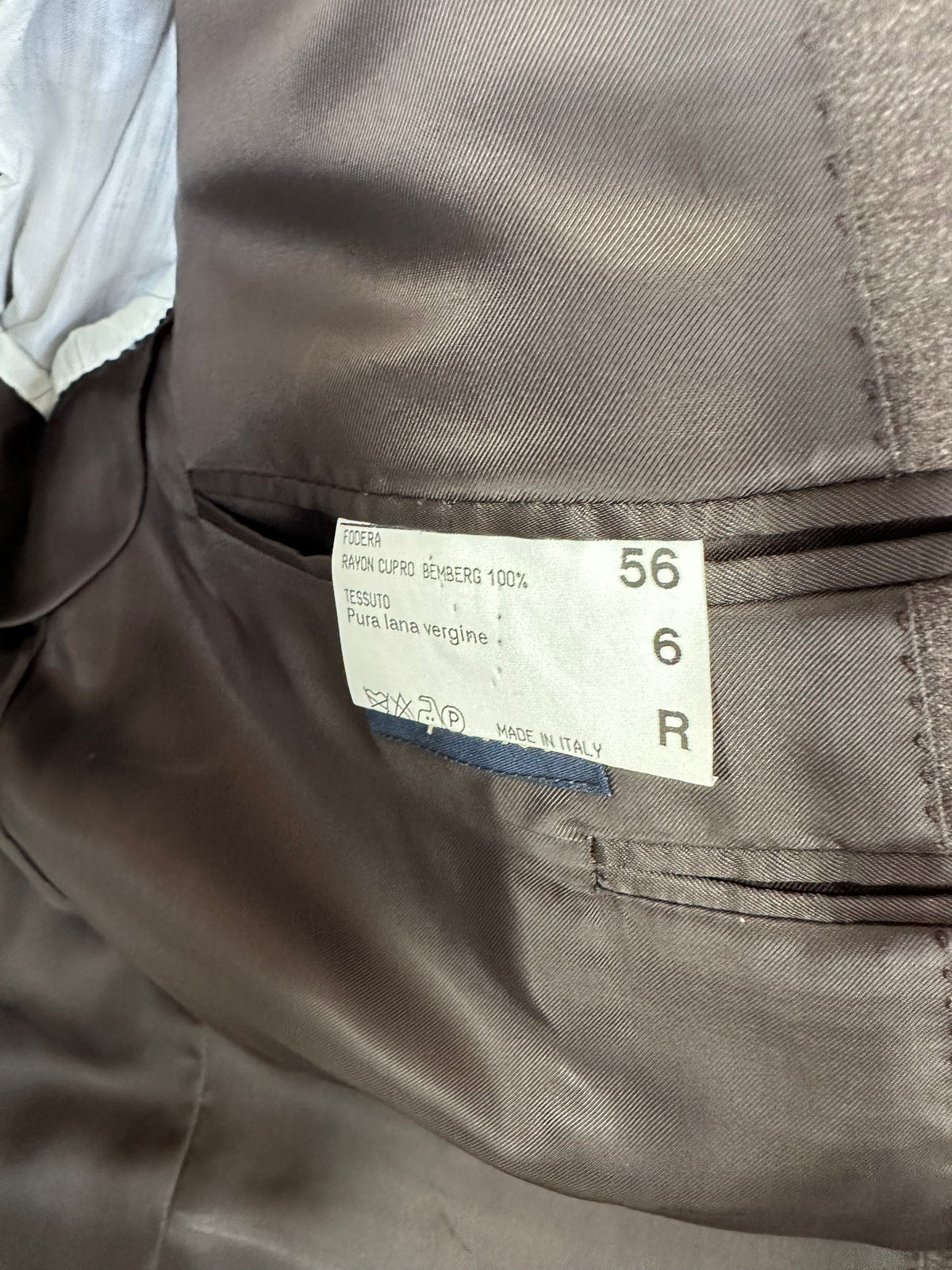 Canali — etichetta taglia 56 drop 6 statura R — IlBotteghino