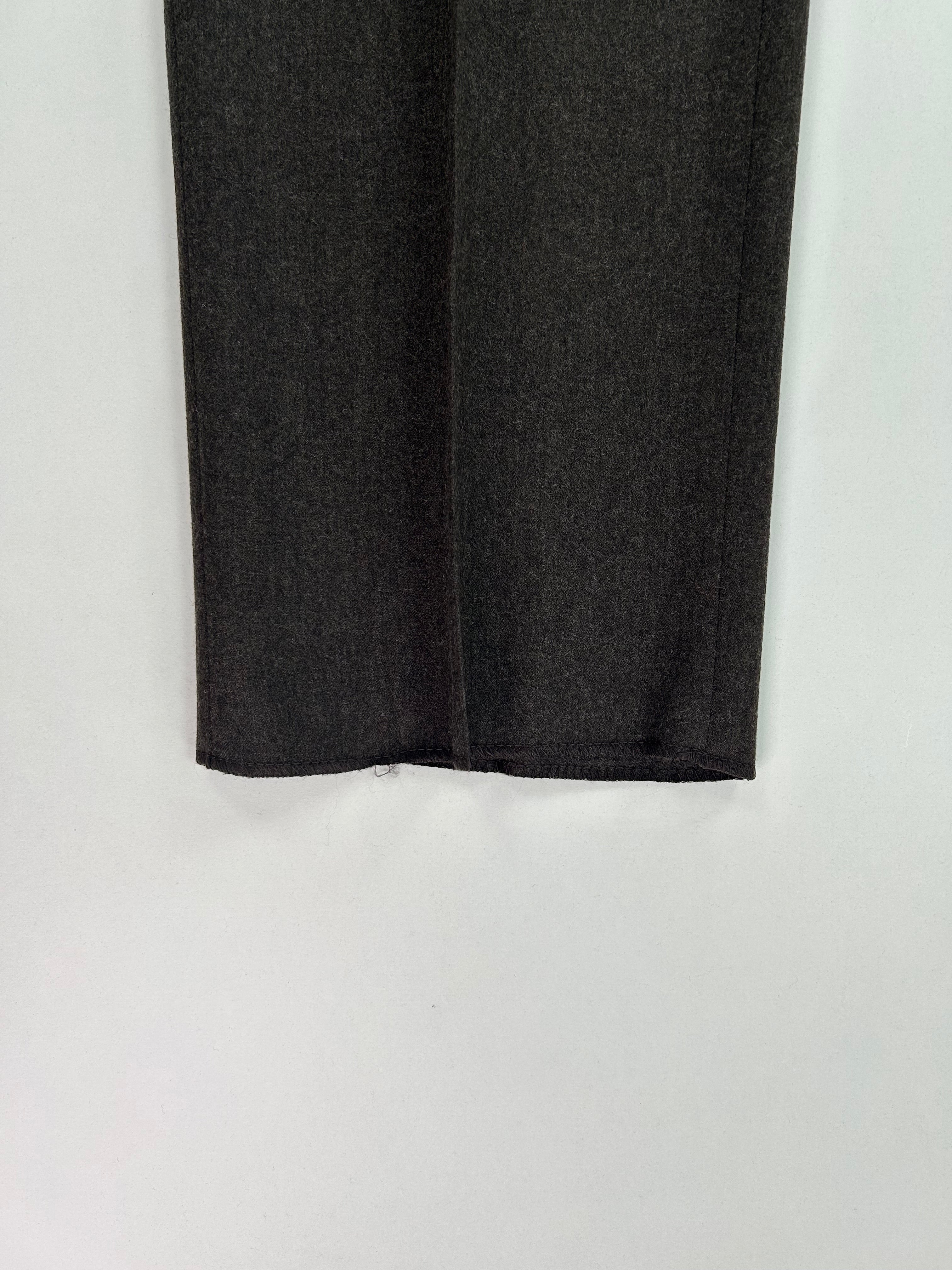 Berry pantalone marrone — vista laterale — IlBotteghino