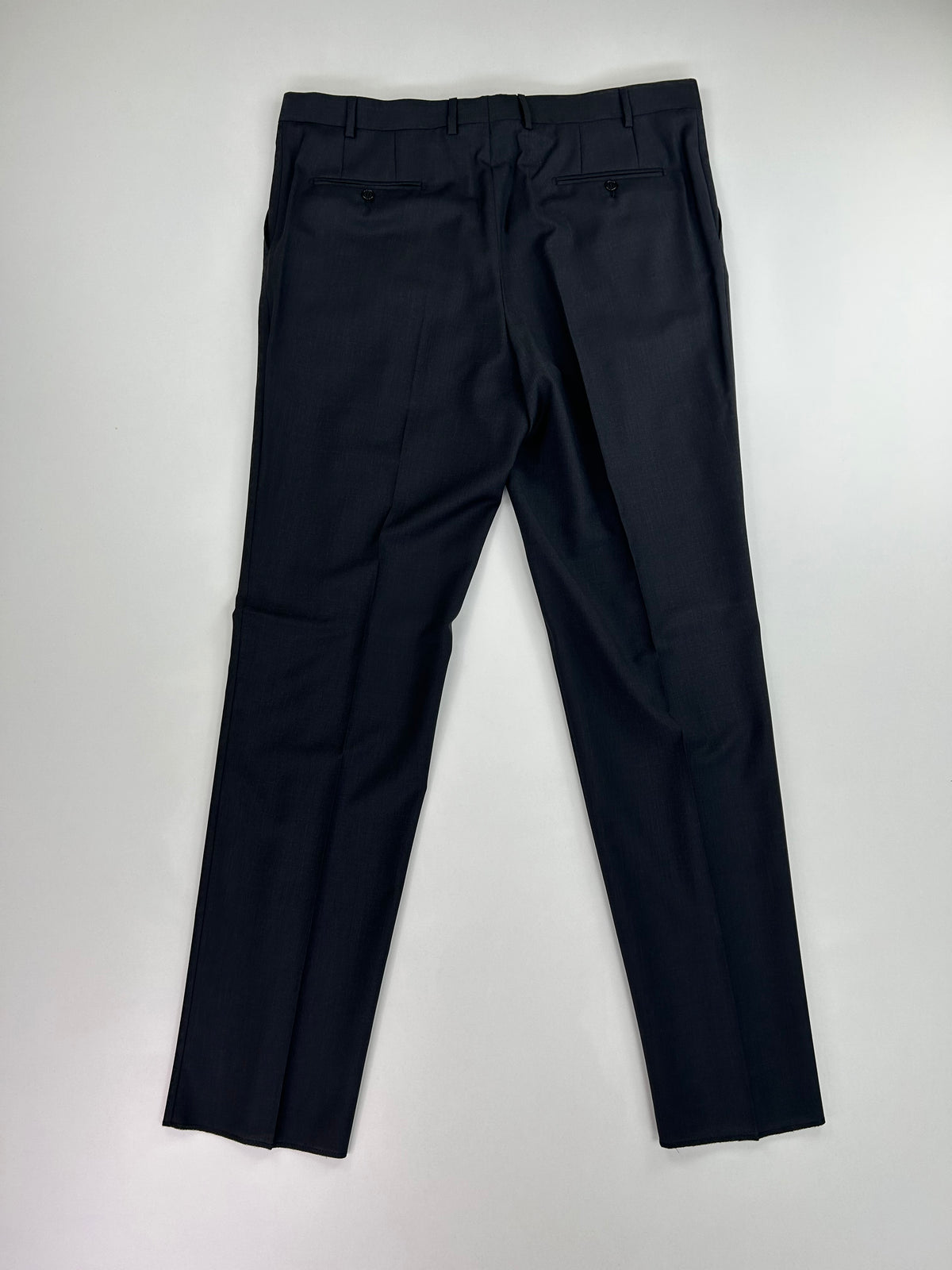 Mabro pantalone antracite — lana Tasmania — IlBotteghino
