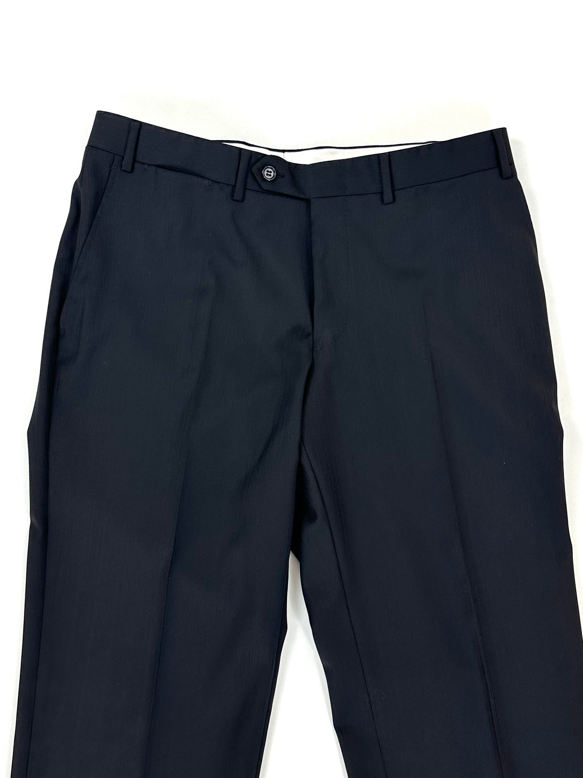 Vita del pantalone Canali con passanti, chiusura e tasche laterali