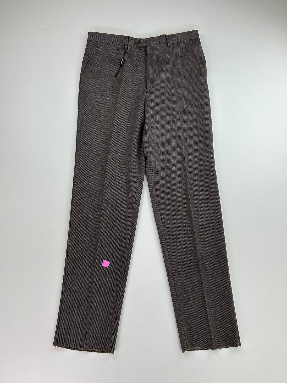 Pantalone sartoriale Deimos grigio tweed, taglia IT 56 — IlBotteghino
