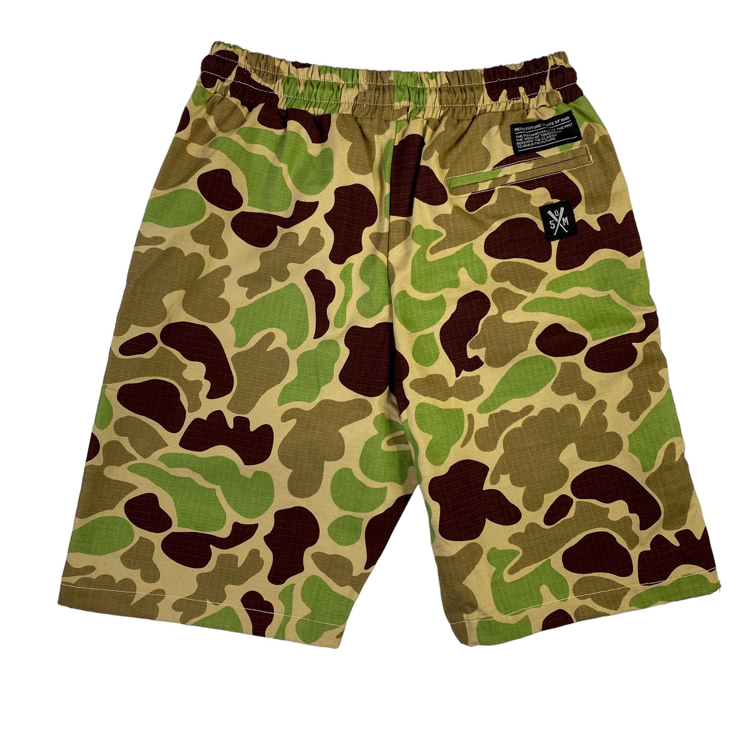 State of Mind bermuda mimetico — streetwear d'archivio — IlBotteghino