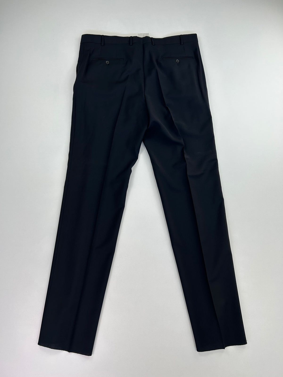 Berry pantalone nero — lana Tasmania — IlBotteghino