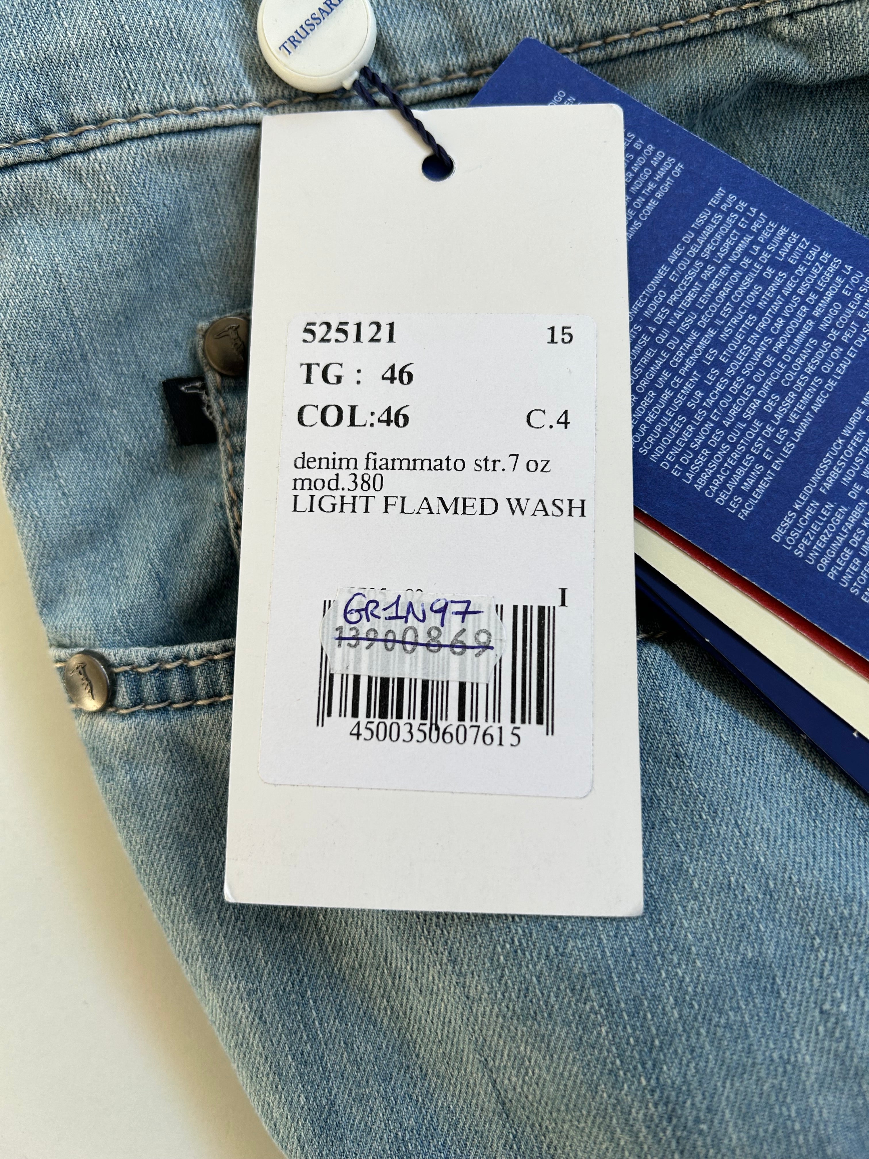Trussardi jeans — vista laterale — IlBotteghino