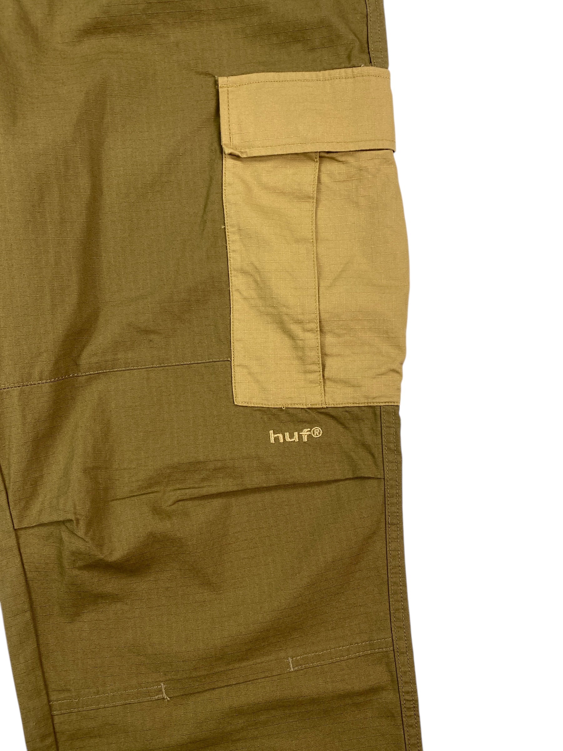 HUF pantalone cargo — dettaglio tessuto — IlBotteghino