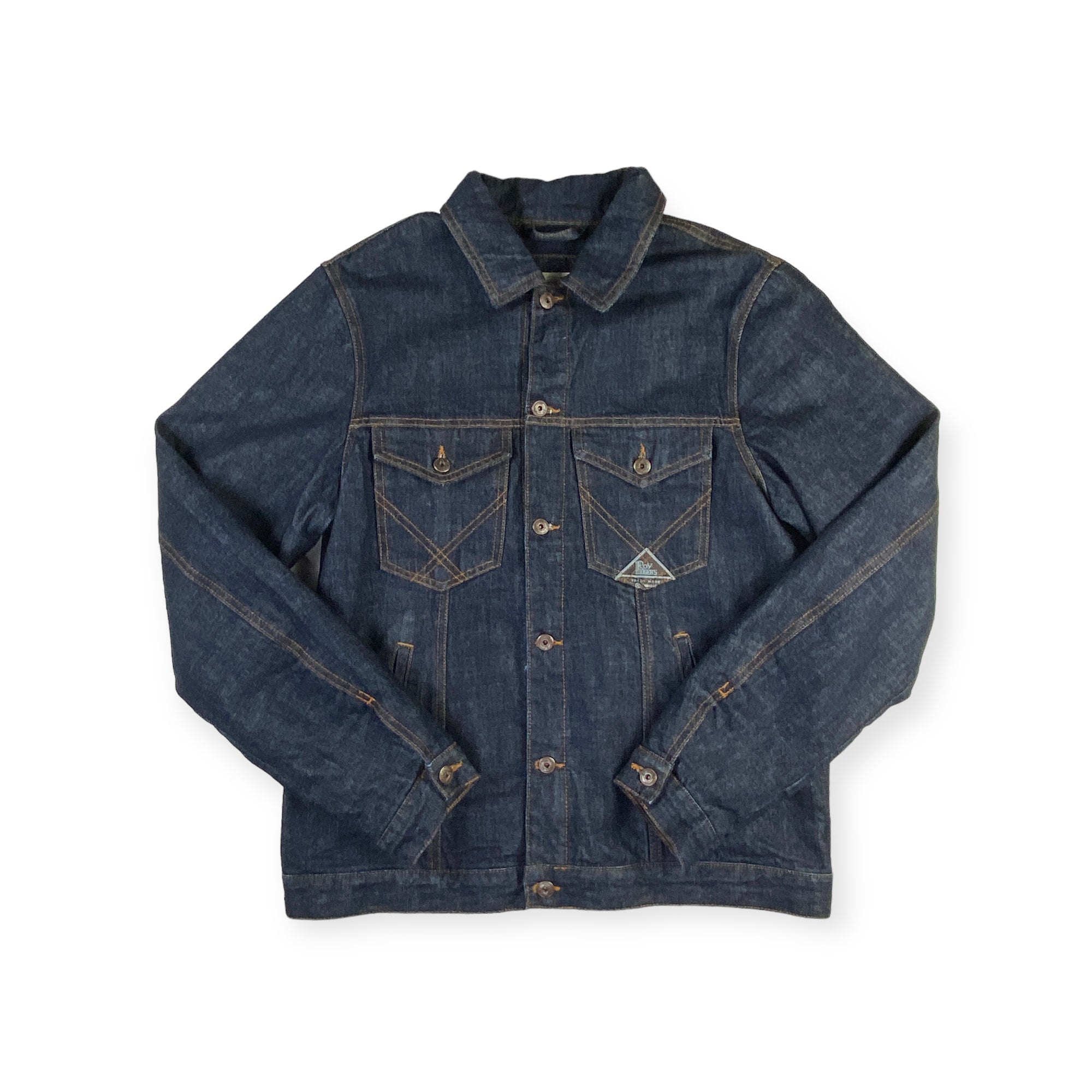 Giacca in denim Roy Rogers imbottita blu Navy, taglia IT 50 — IlBotteghino
