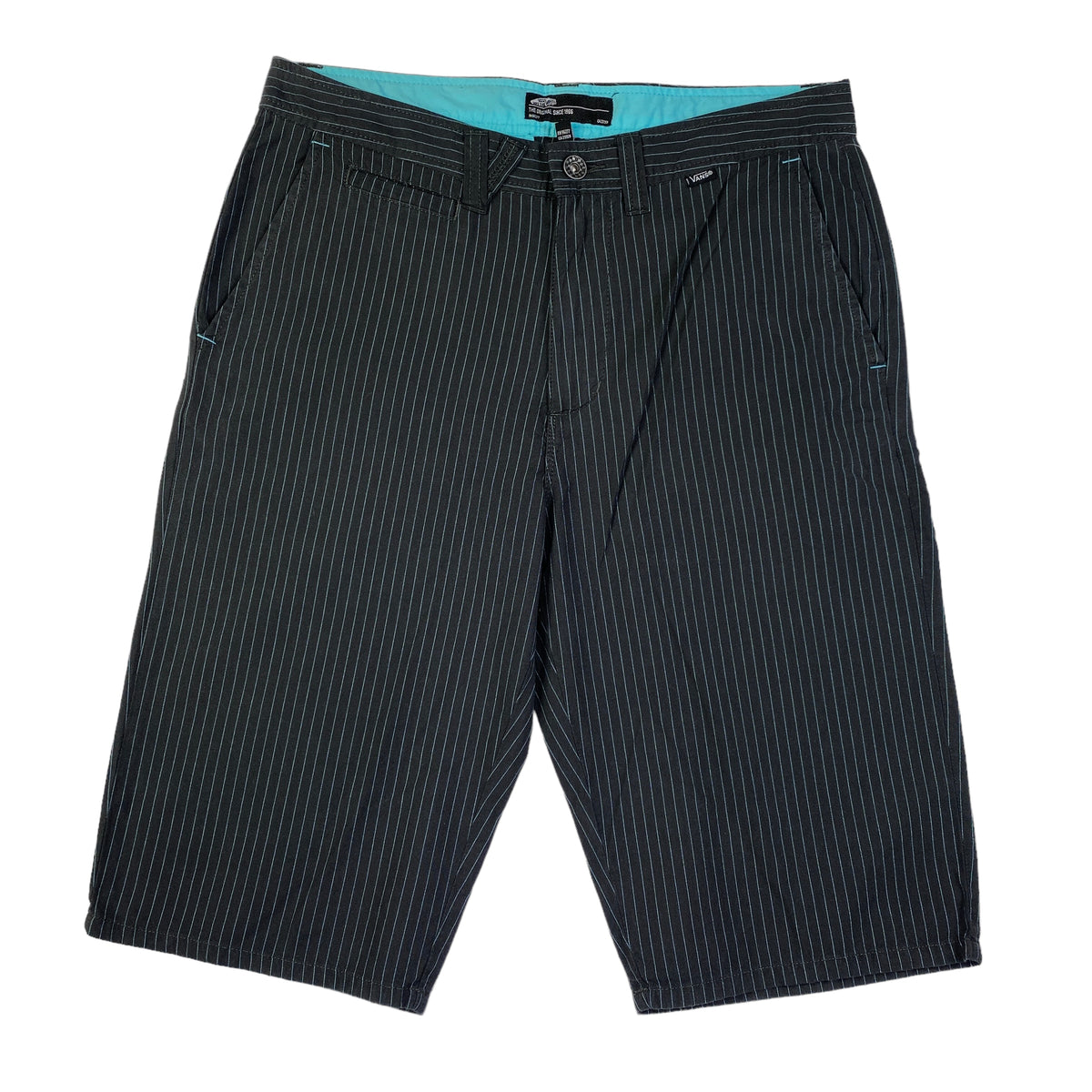 Short Vans Slander nero righe azzurre, US30 — IlBotteghino