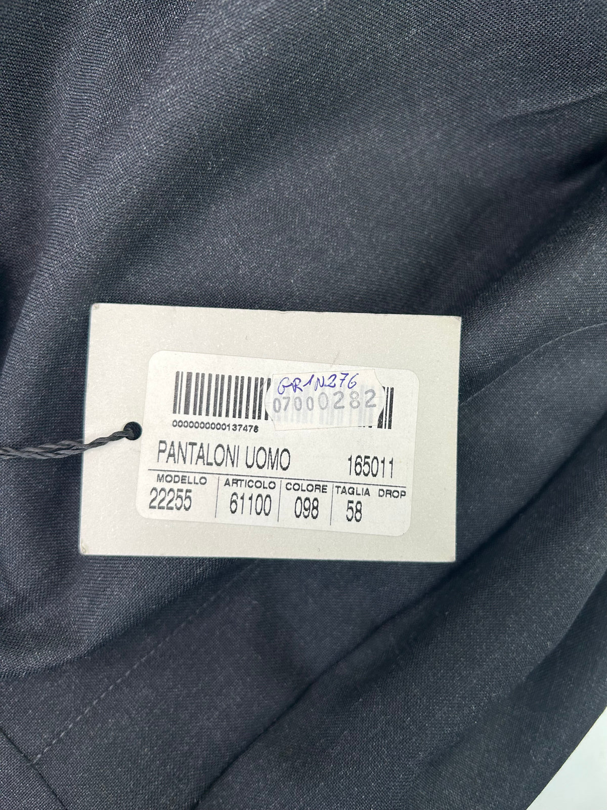 Fobos pantalone grigio scuro — pezzo unico — IlBotteghino