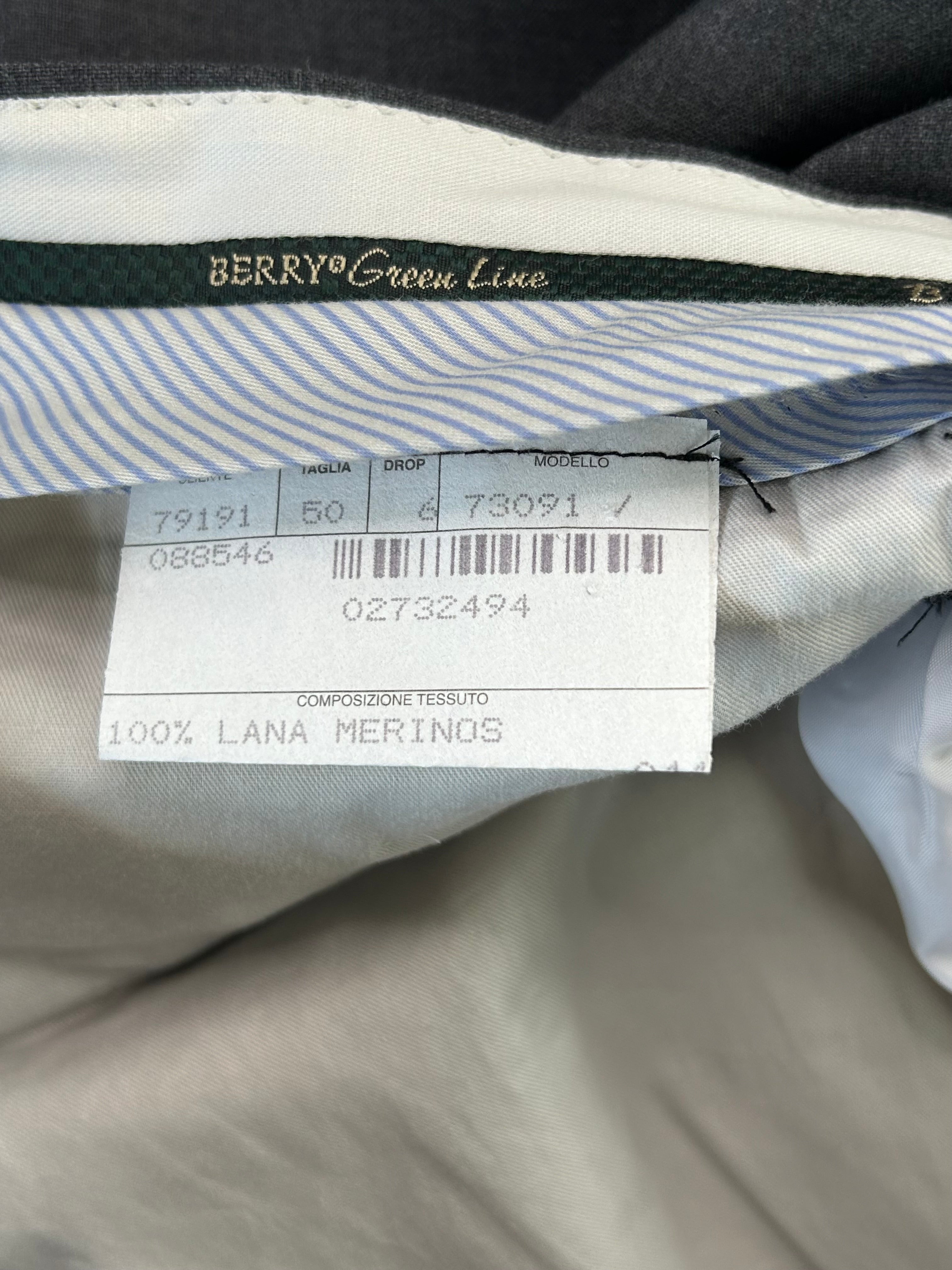 Berry Green Line pantalone grigio — archivio vintage — IlBotteghino
