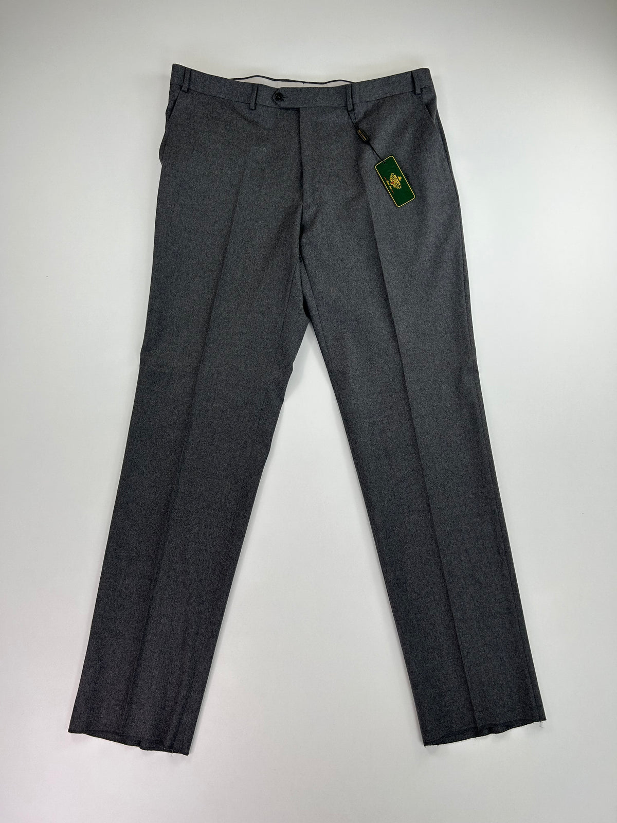 Pantalone sartoriale Berry grigio Super 100's, taglia IT 60 — IlBotteghino