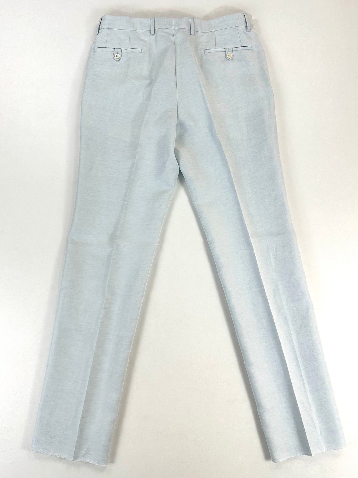 Completo Versace Collection azzurro cotone e lino - Tg. 54
