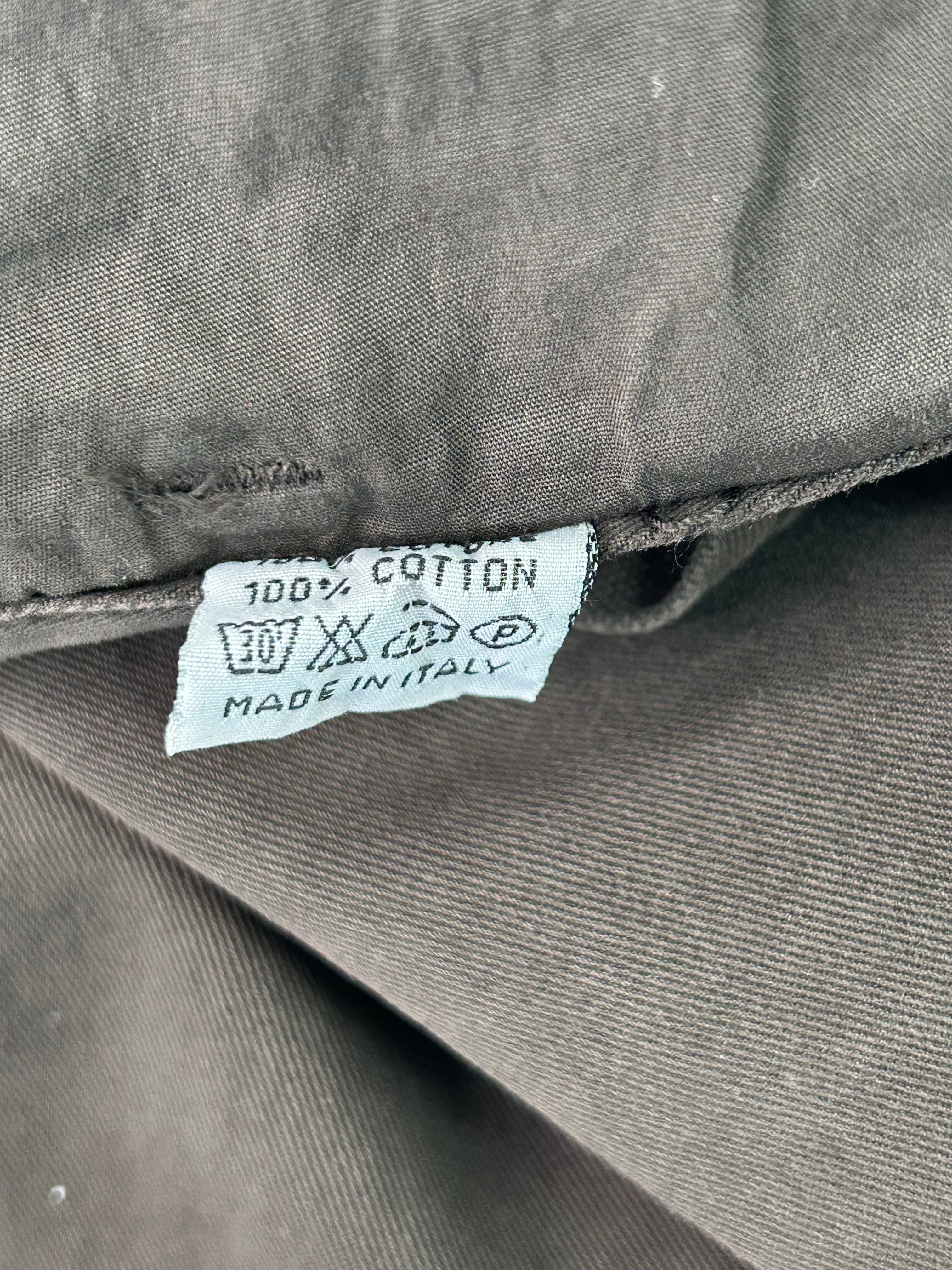 Federico Osti jeans marrone — archivio denim — IlBotteghino