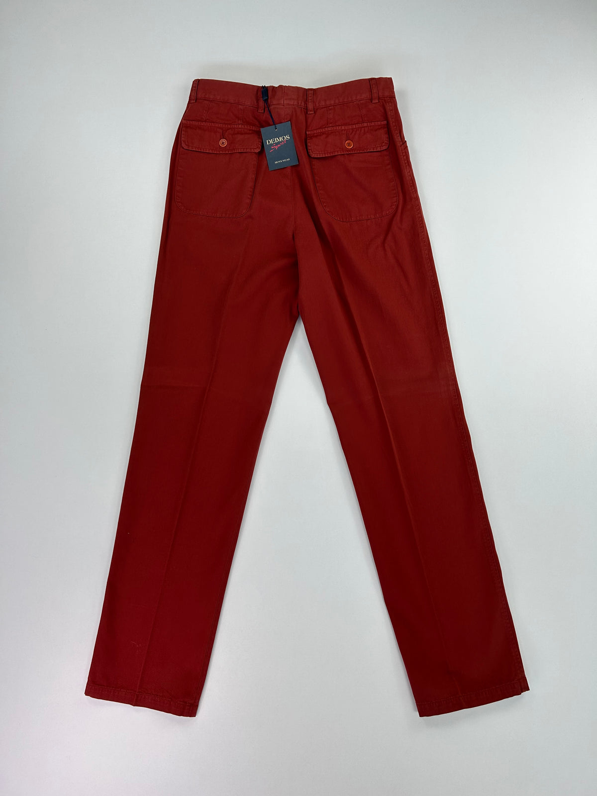 Deimos Sport pantalone rosso — dettaglio tessuto — IlBotteghino