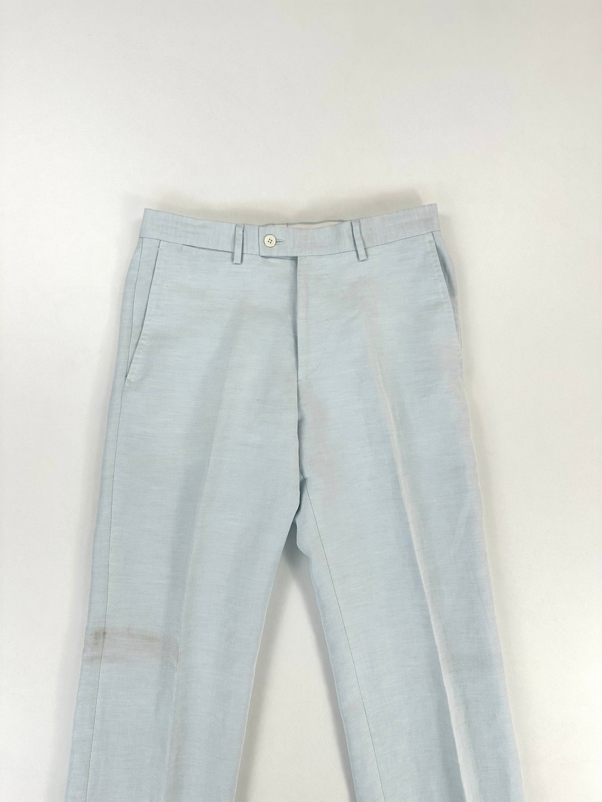 Completo Versace Collection azzurro cotone e lino - Tg. 50