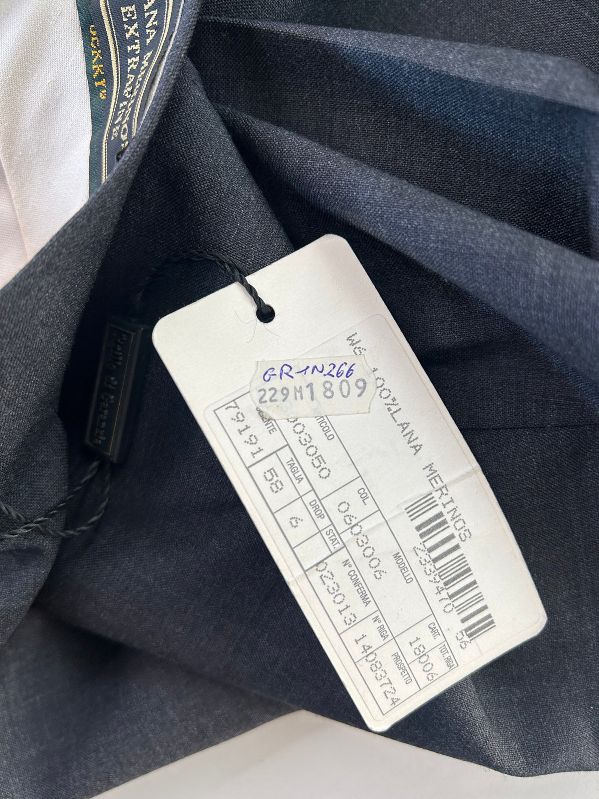 Berry pantalone grigio scuro — pezzo unico — IlBotteghino