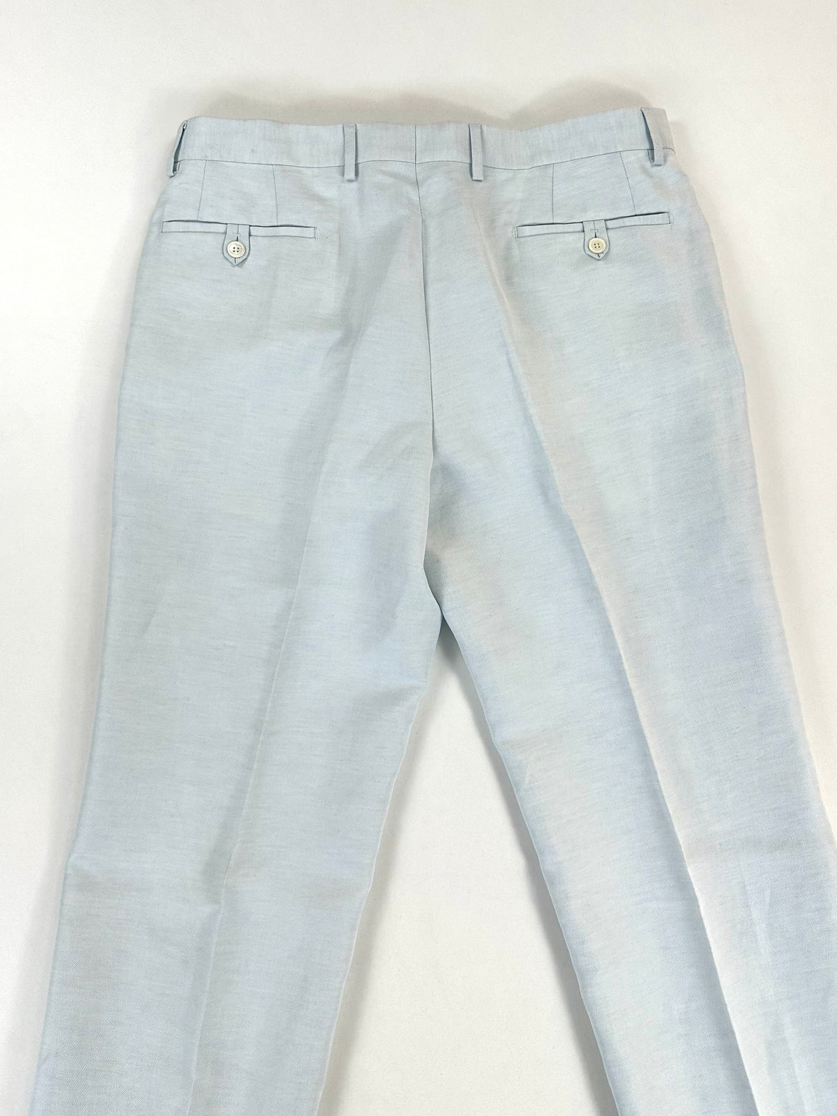Completo Versace Collection azzurro cotone e lino - Tg. 54
