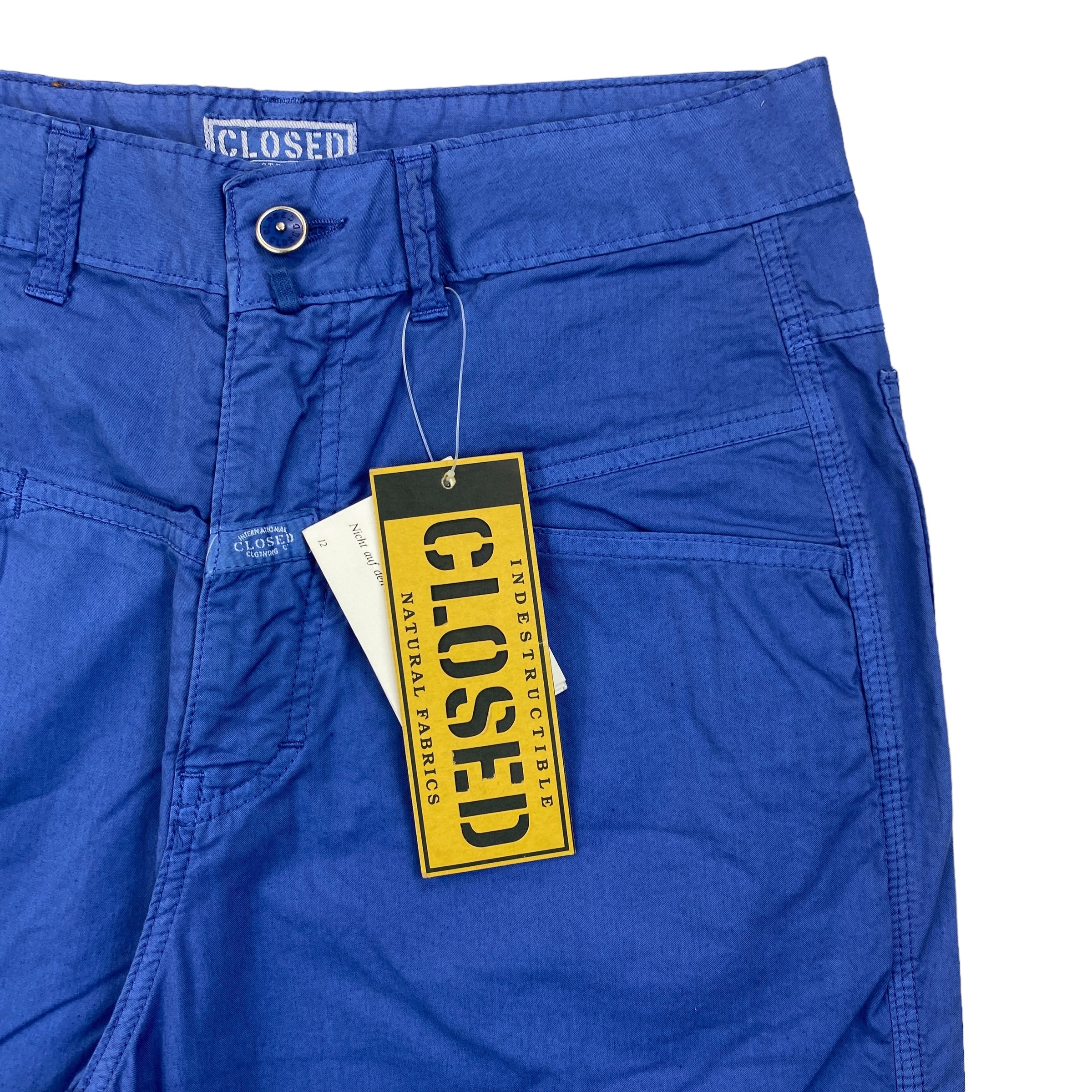 Closed pantalone blu acceso — gamba dritta d'archivio — IlBotteghino