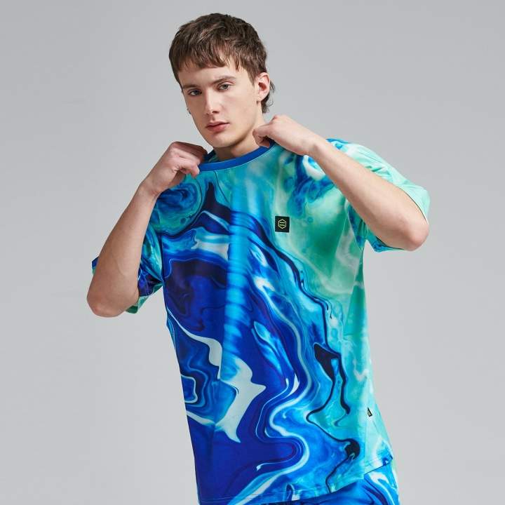 Dolly Noire t-shirt Blaster blu — archivio streetwear — IlBotteghino