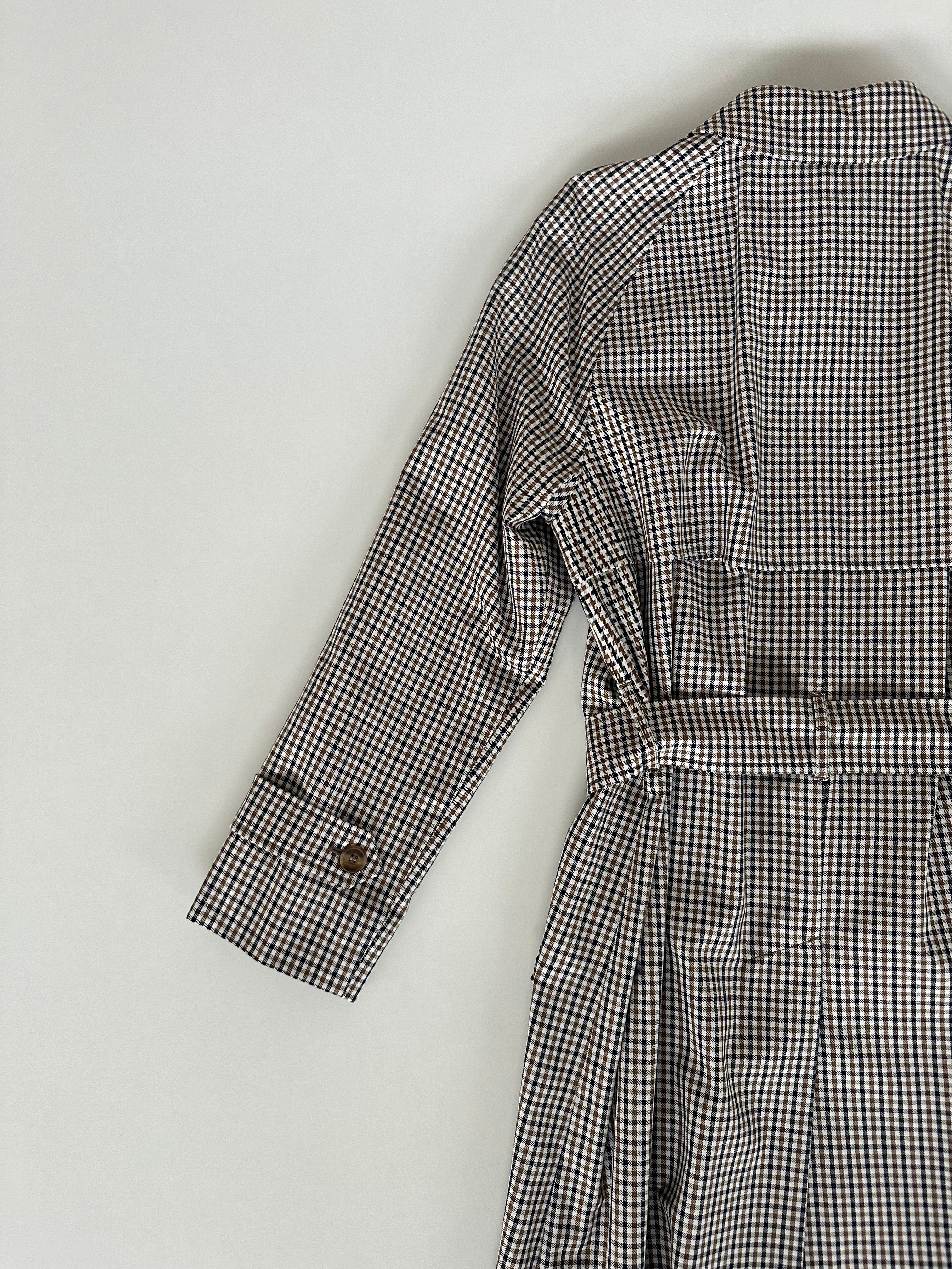 Aquascutum trench — archivio moda vintage — IlBotteghino
