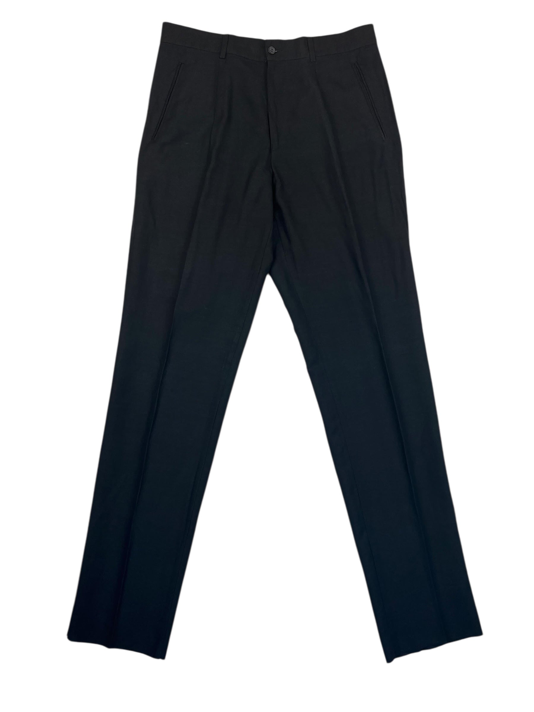 Pantalone sartoriale Millibar in lana vergine, taglia IT 52 — IlBotteghino