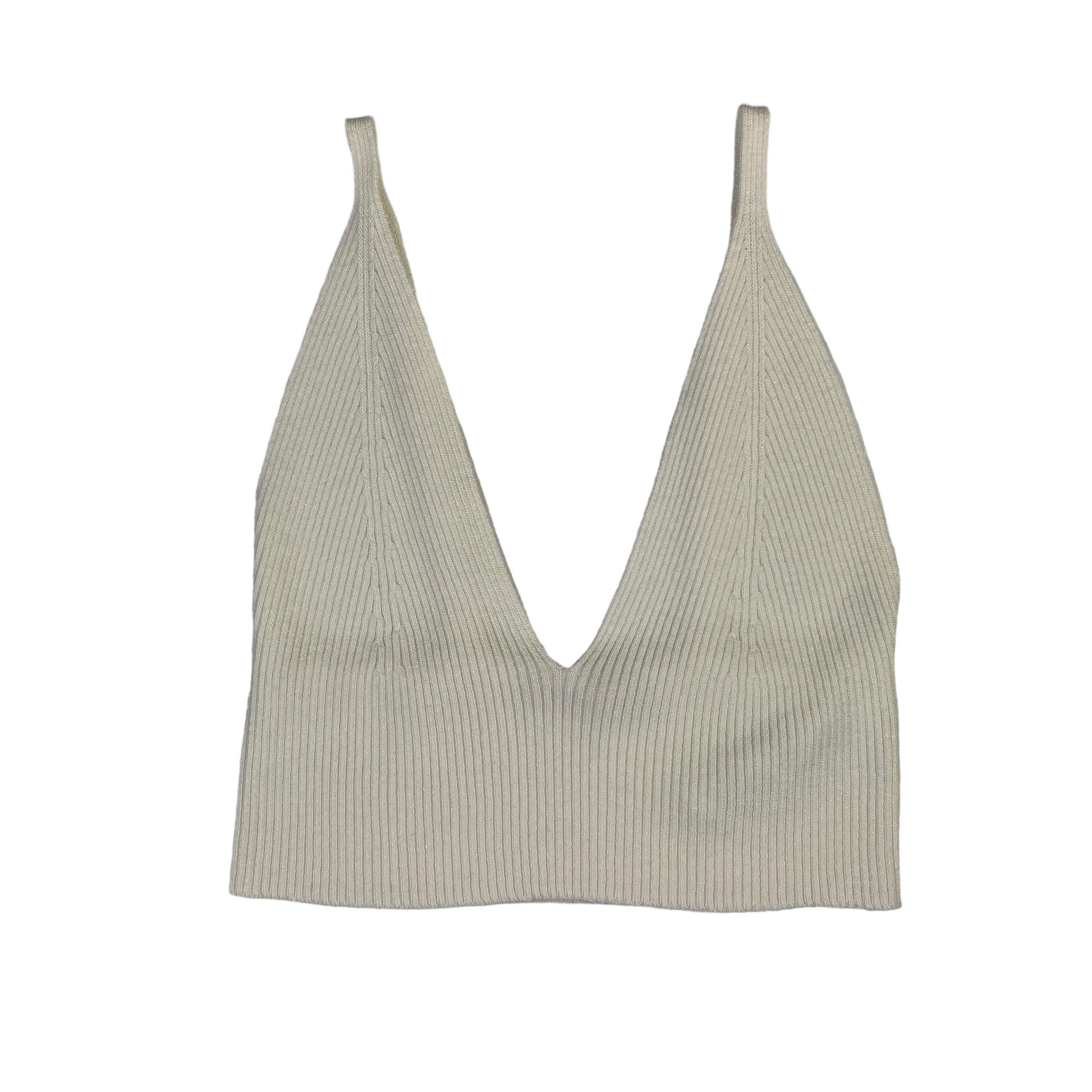 Hinnominate top bretelle bianco — archivio moda streetwear — IlBotteghino