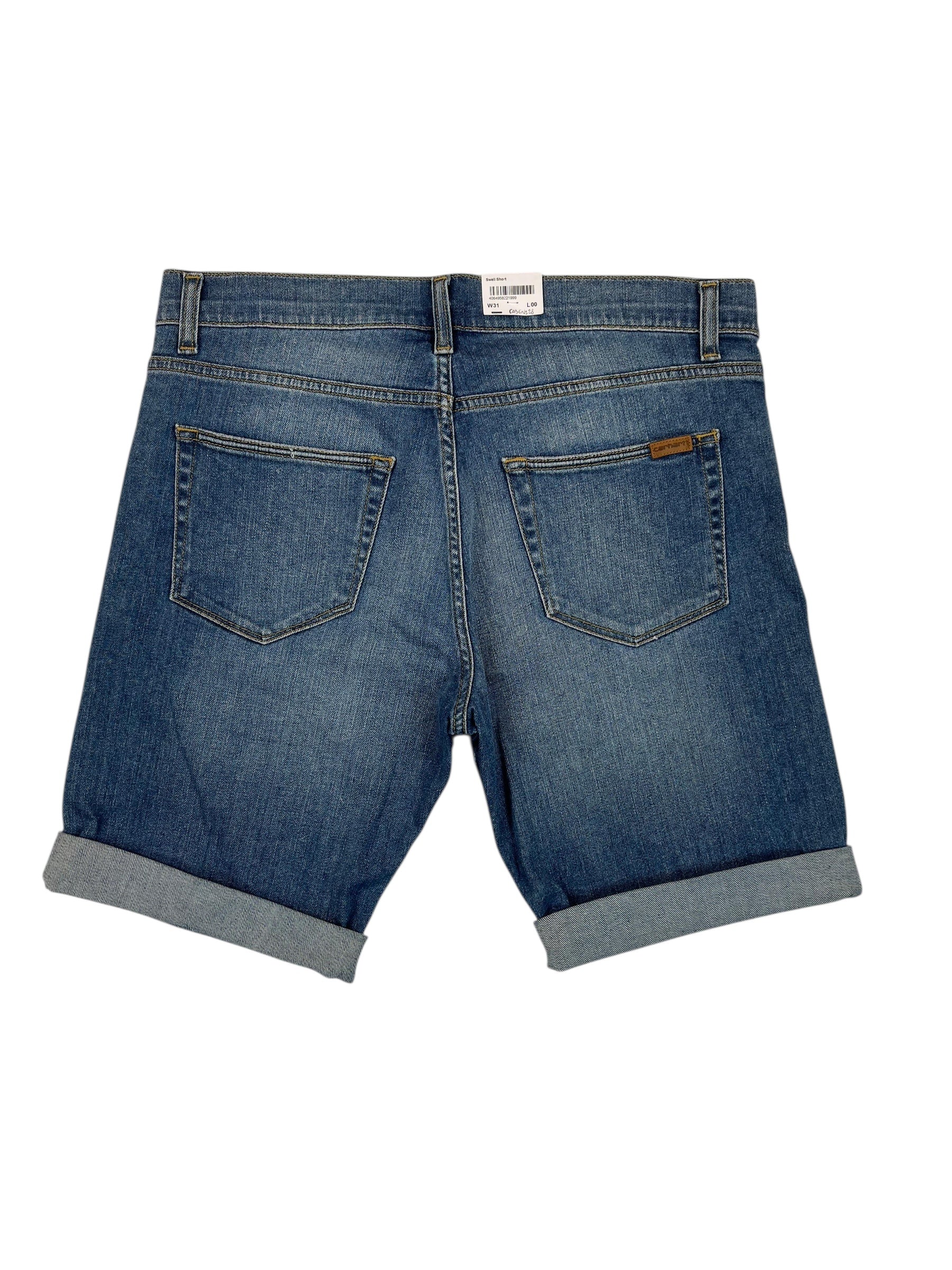 Short Uomo Carhartt Swell Blu – Workwear Casual Fit US31 / US33
