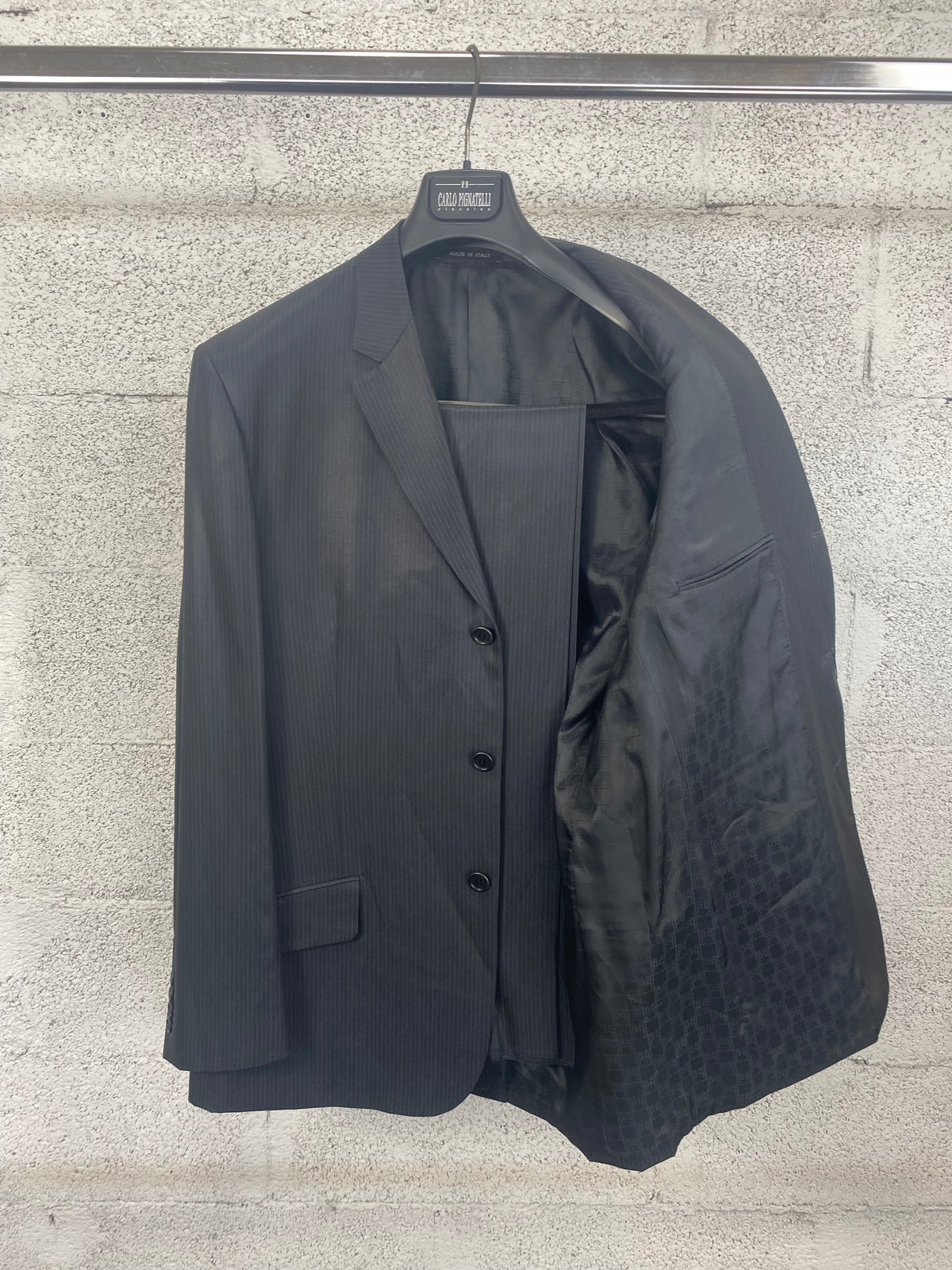 Carlo Pignatelli Italian Pinstripe — nuovo con etichetta — IlBotteghino