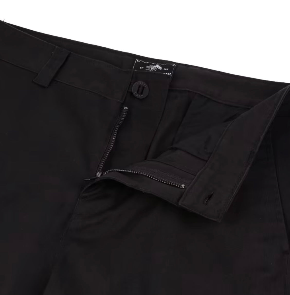 Salty Crew pantalone Deckhand nero — pezzo unico d'archivio — IlBotteghino